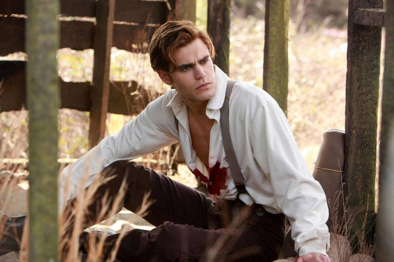 1620x1080 Damon Salvatore With Suspenders Wallpaper