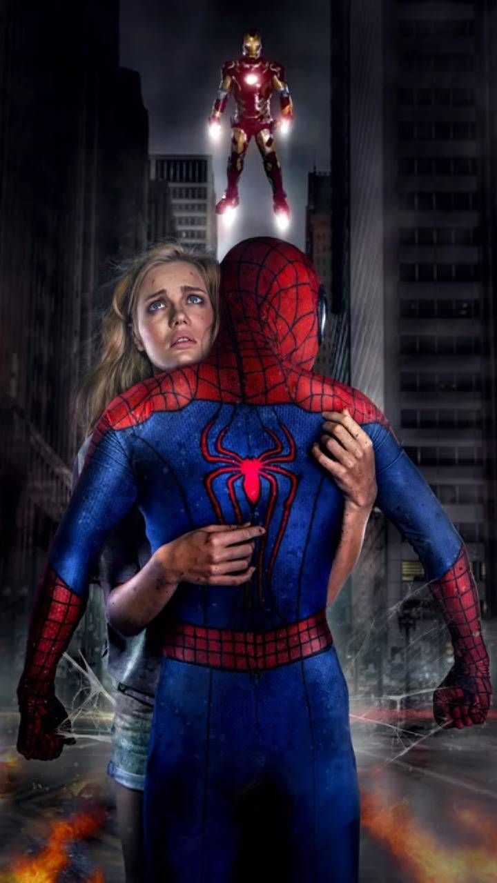 720x1280 Spider Man Love Wallpaper
