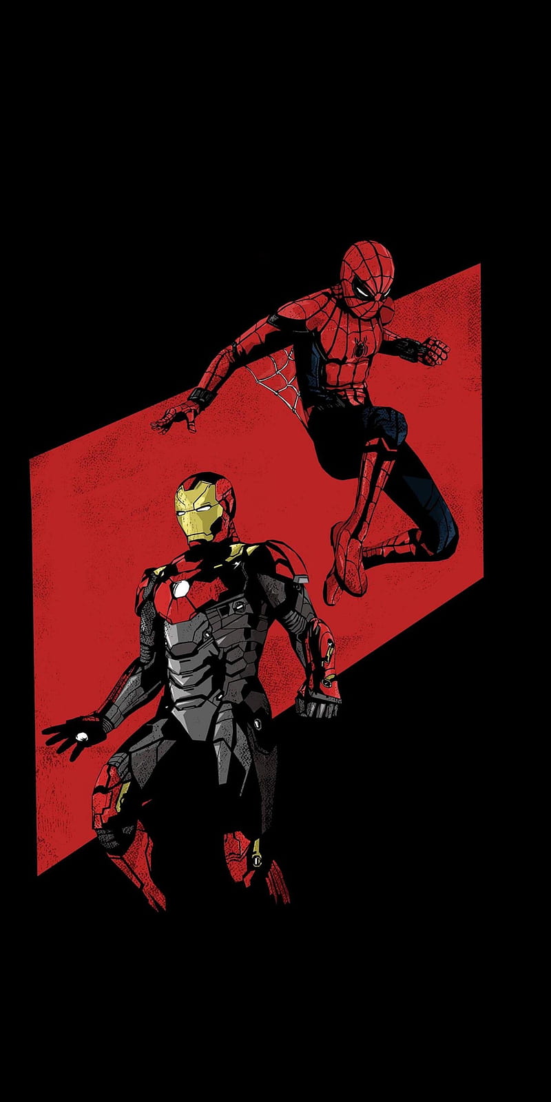 800x1600 Ironman, marvel, spiderman, HD phone wallpaper