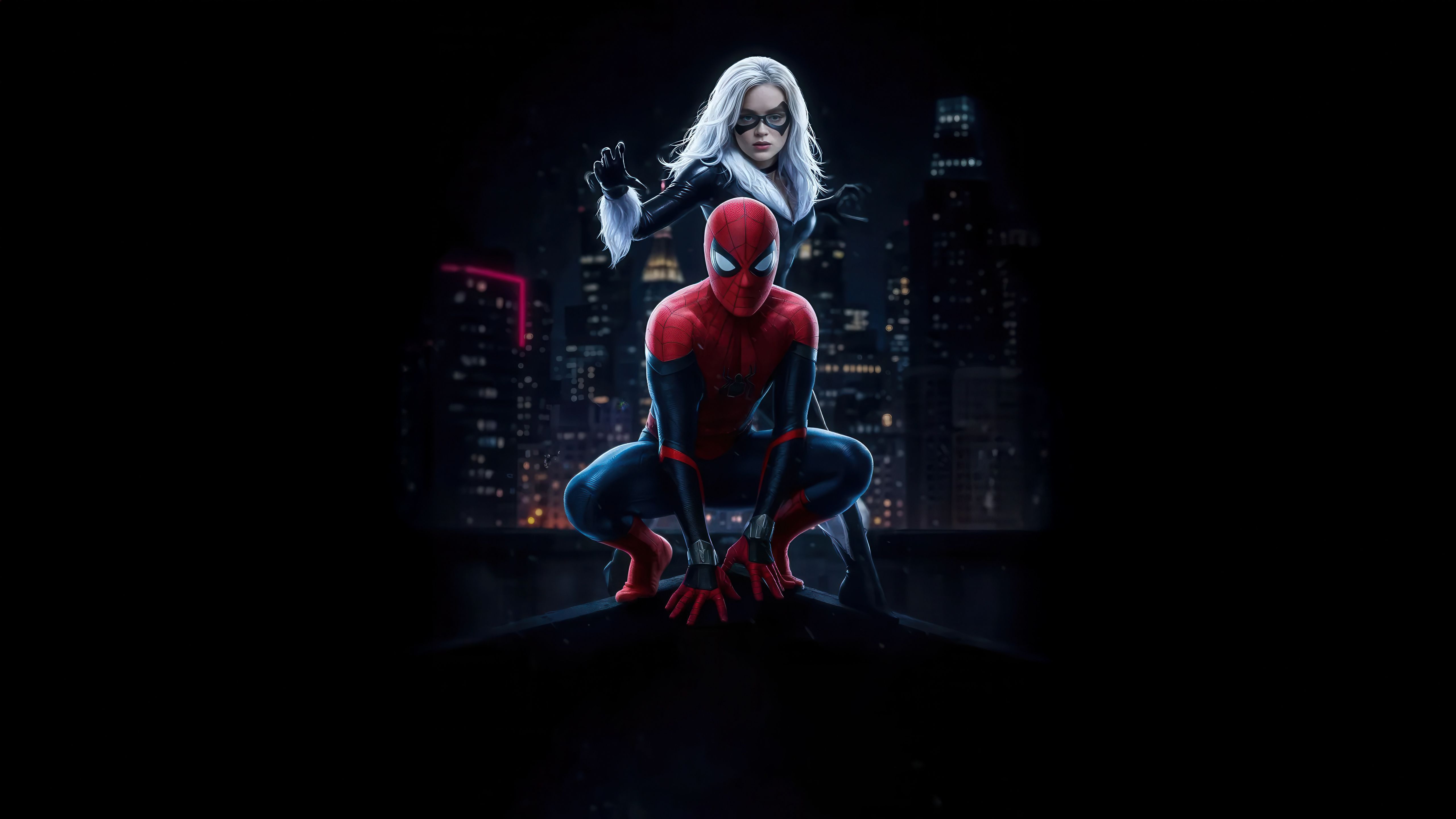 5120x2880 Spiderman X Black Cat Wallpaper, HD Superheroes Wallpaper, 4k Wallpaper, Image, Background, Photos and Picture