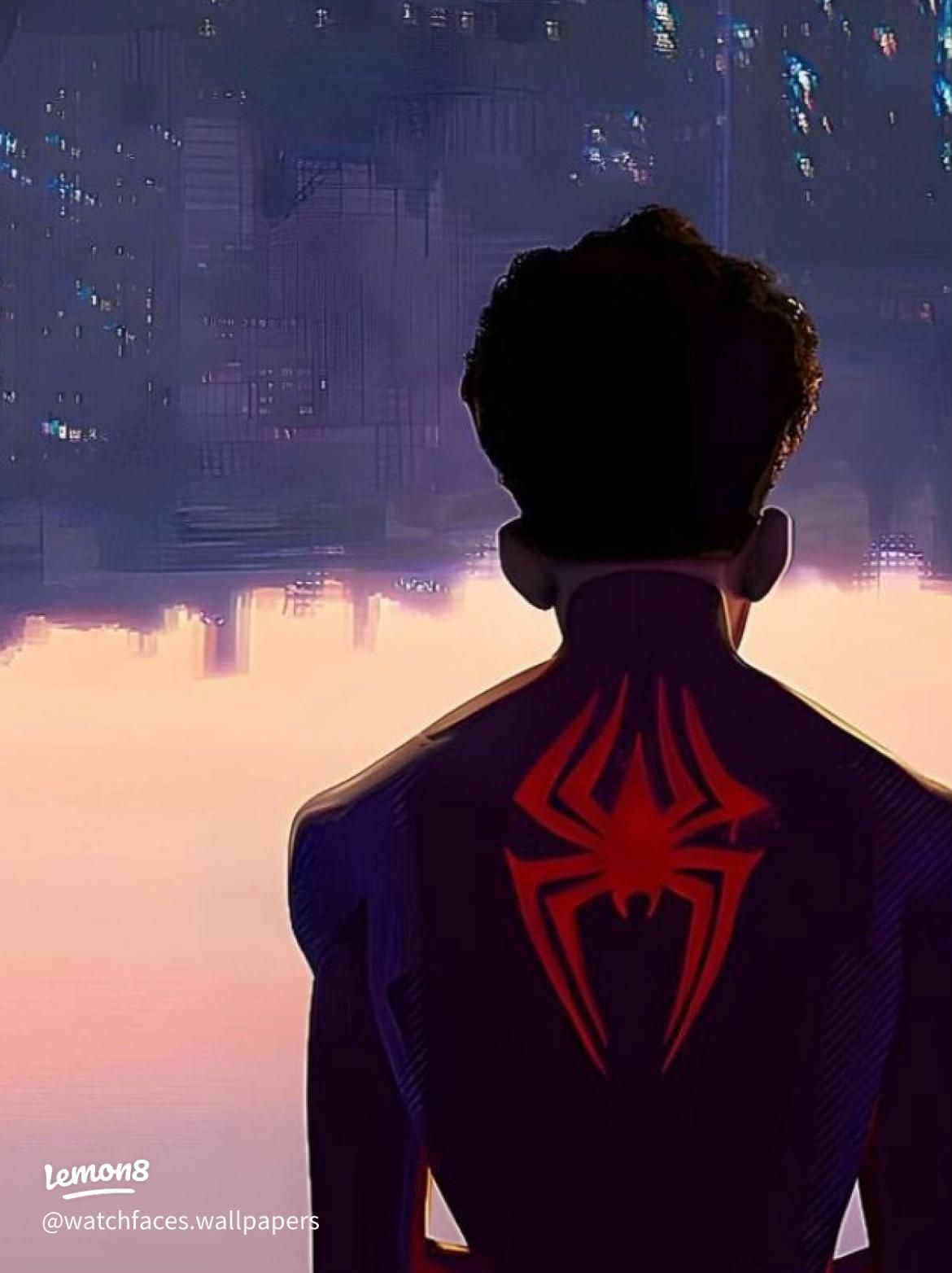1170x1564 Matching Spider Man Couple Wallpaper: Miles & Gwen Phone Aesthetic