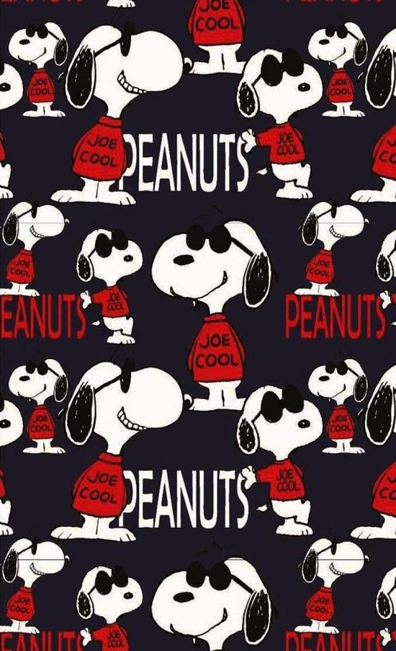800x1313 Snoopy cool, glasses, red, joe, black, peanuts, fun, funny, HD phone wallpaper