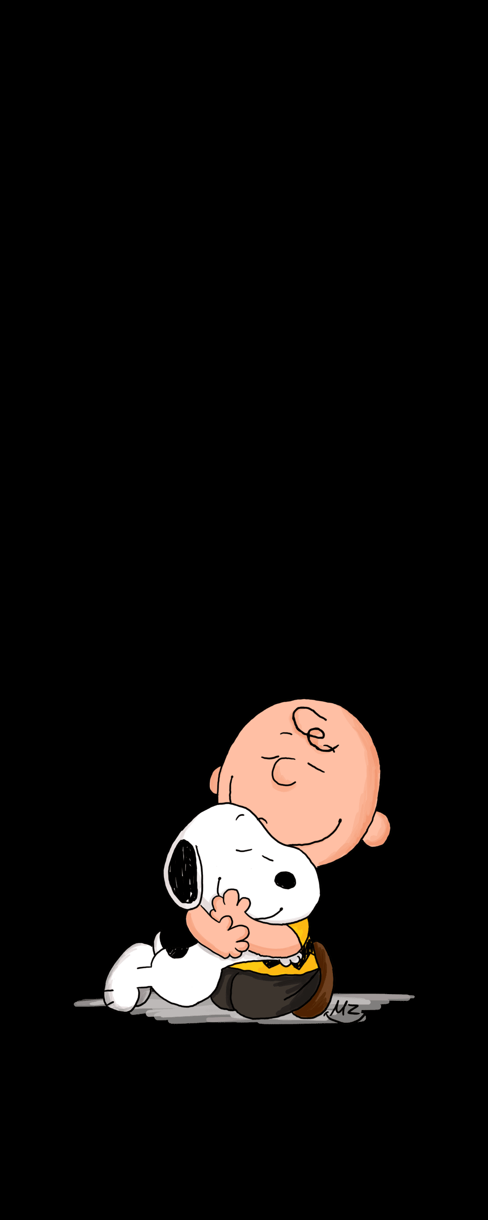 1000x2500 Snoopy and Charlie Brown [3500x1500] & [1000x2500]