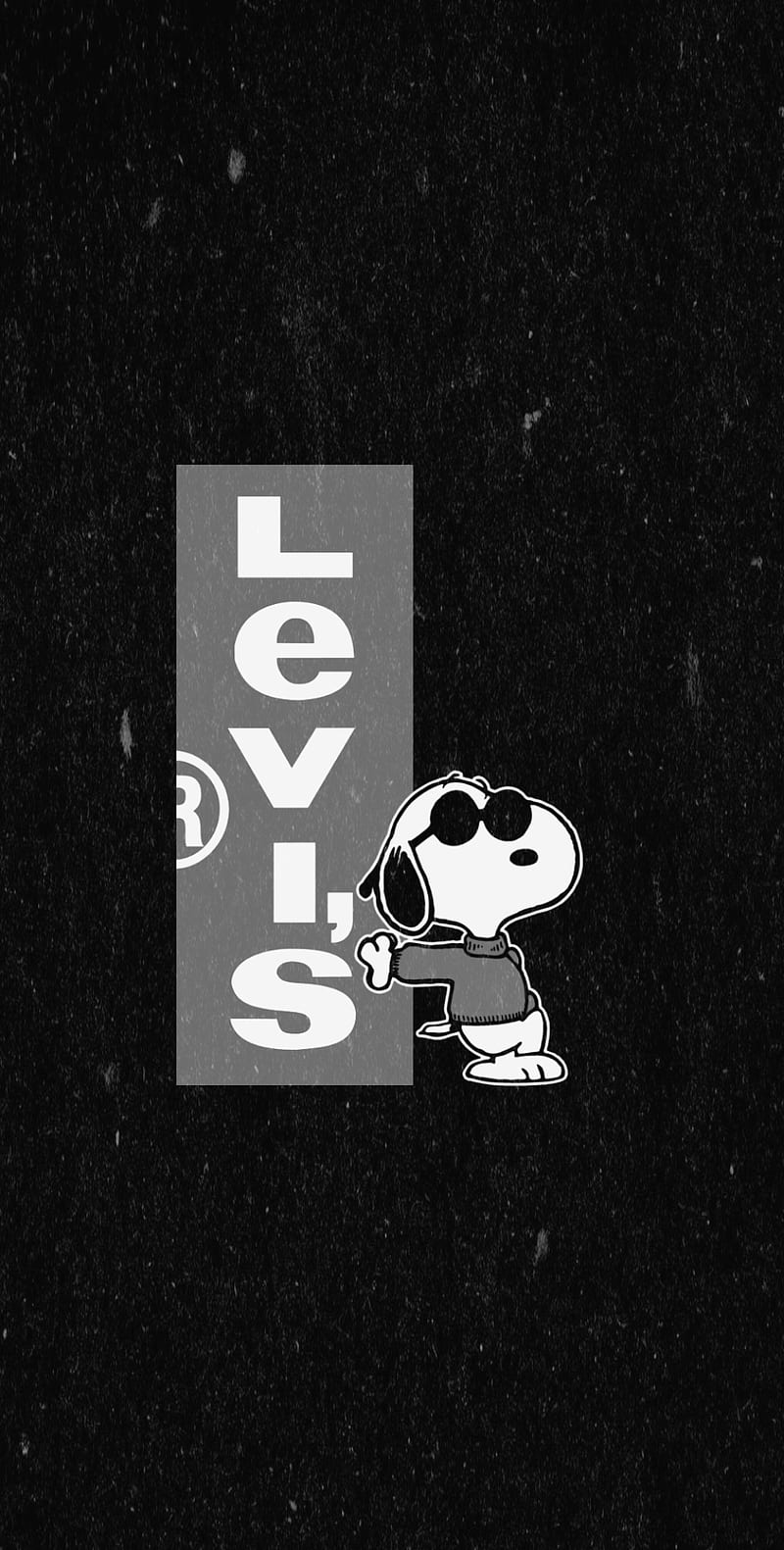 800x1581 Levis Snoopy v black, shake, white, HD phone wallpaper