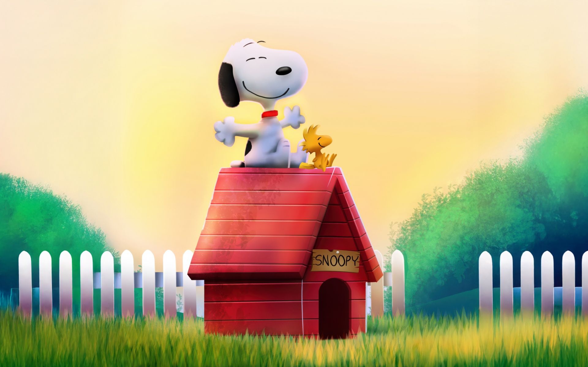 1920x1200 Snoopy & Woodstock Wallpaper 4K, Best friends, 3D, 5K