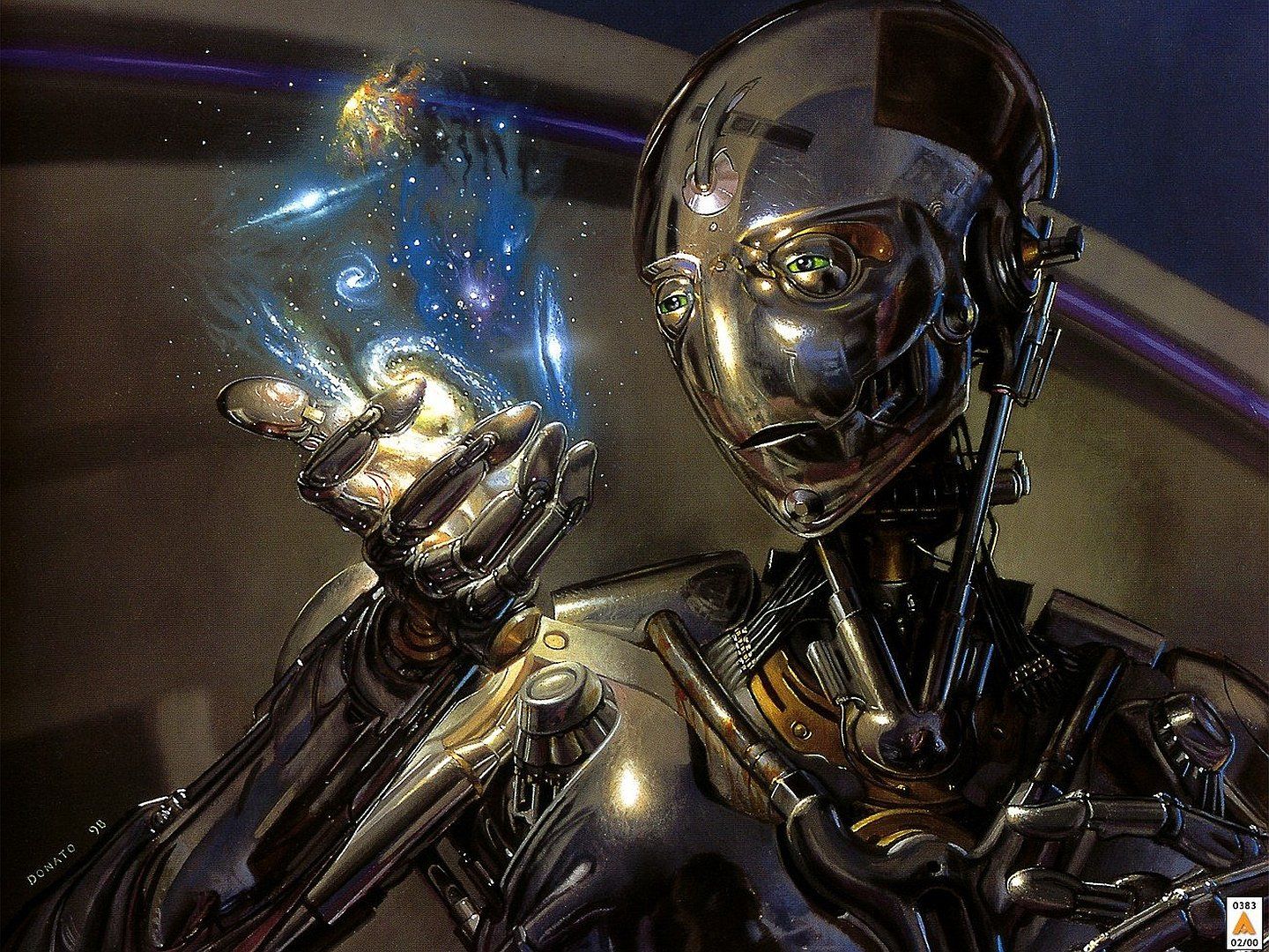 1440x1080 HD Wallpaper Of A High Tech Sci Fi Robotx1080