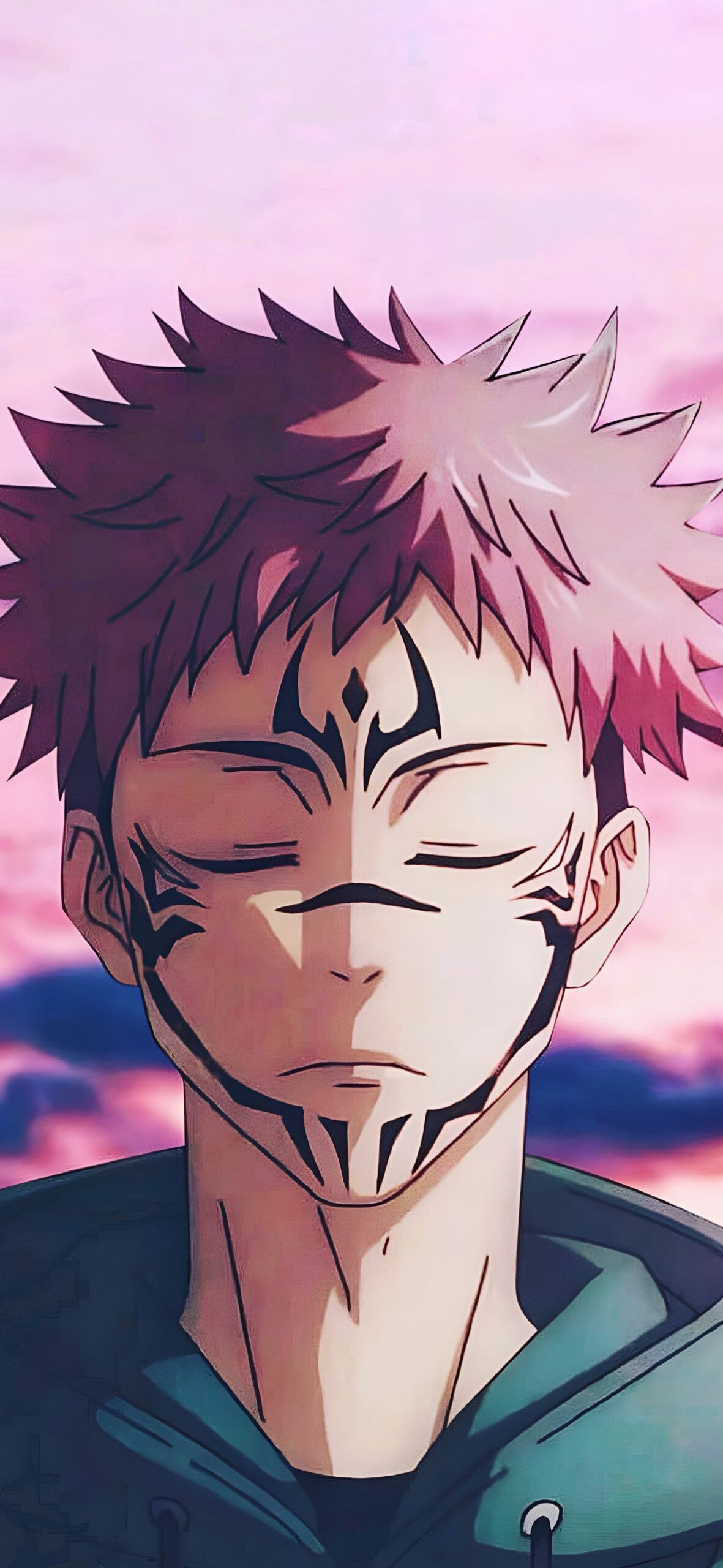 1181x2560 Sukuna Cute Wallpaper