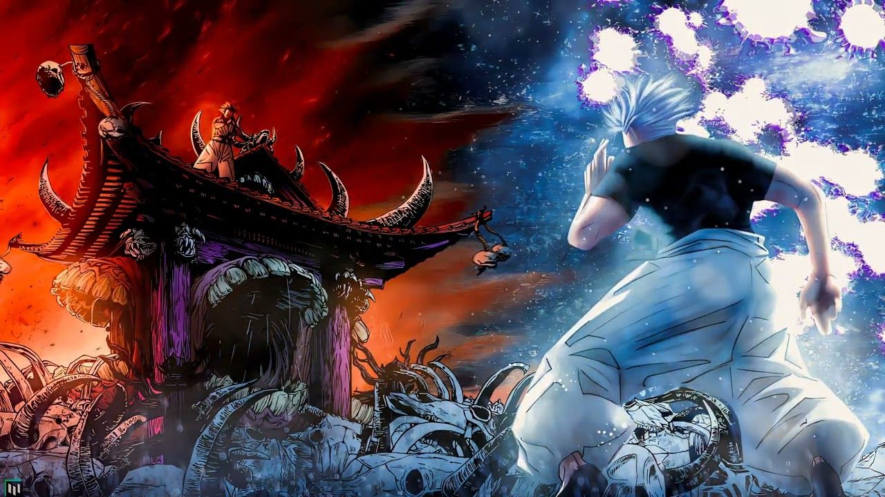 1280x720 Gojo And Sukuna 4k Live Wallpaper Free For Dekstop Windows 7 8 10 11
