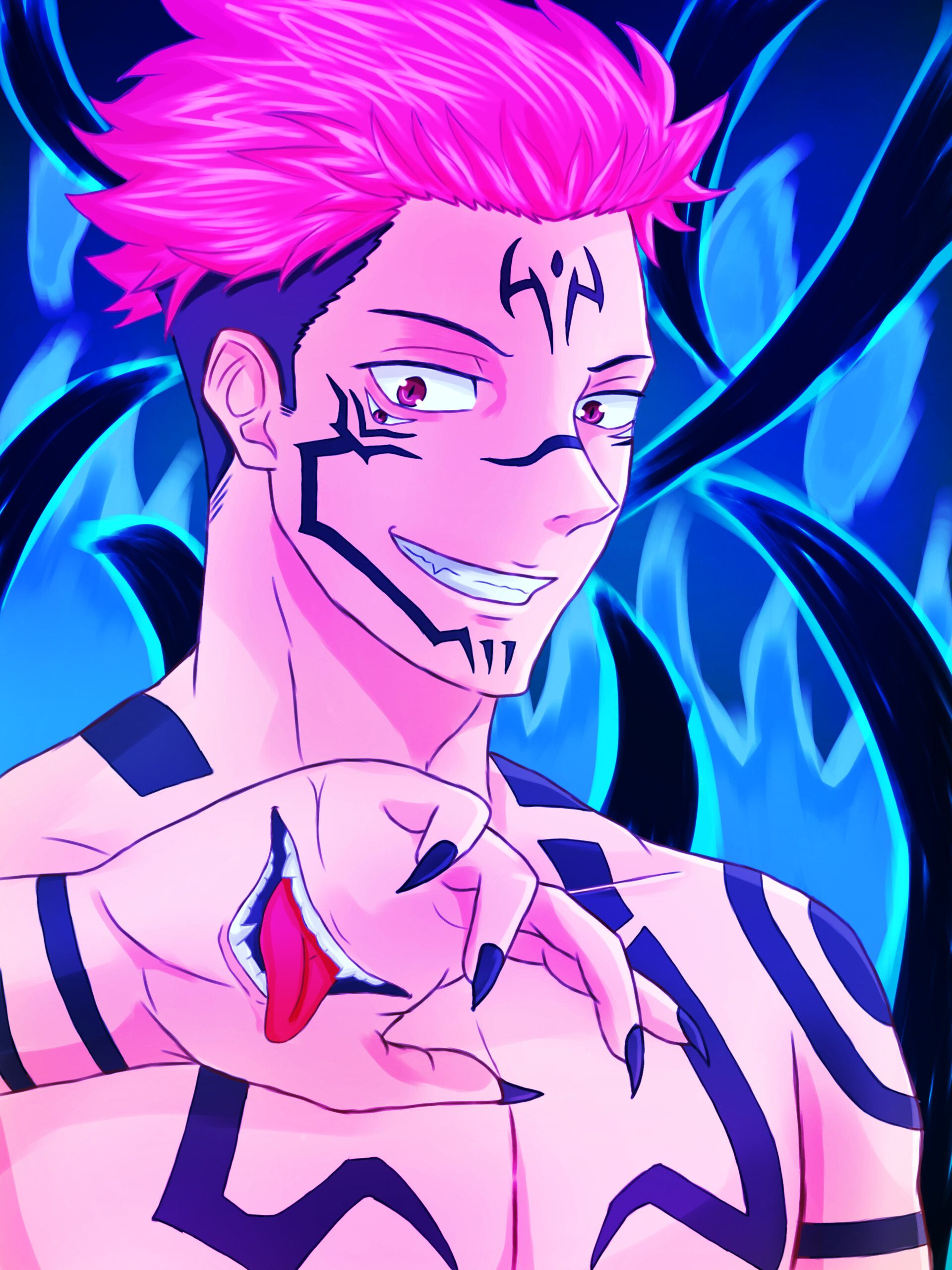 1920x2560 Itadori Sukuna