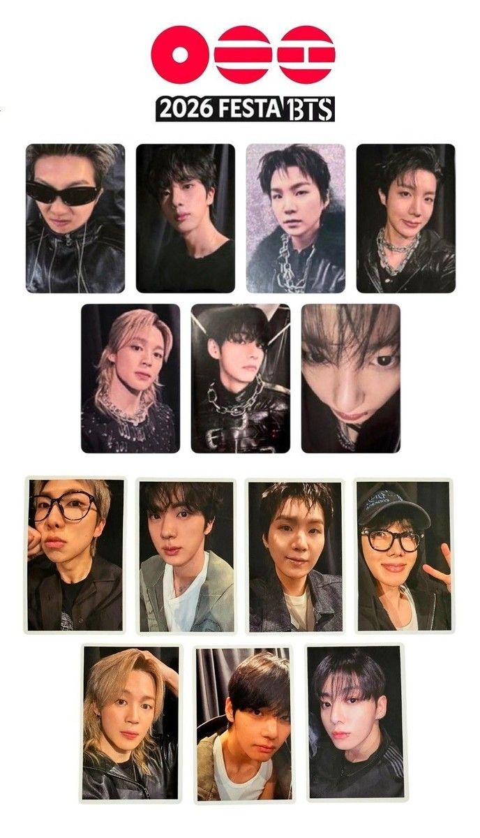 688x1200 BTS 2026 FESTA ARIRANG Weverse Japan UMS Lucky Draw Official Photocard