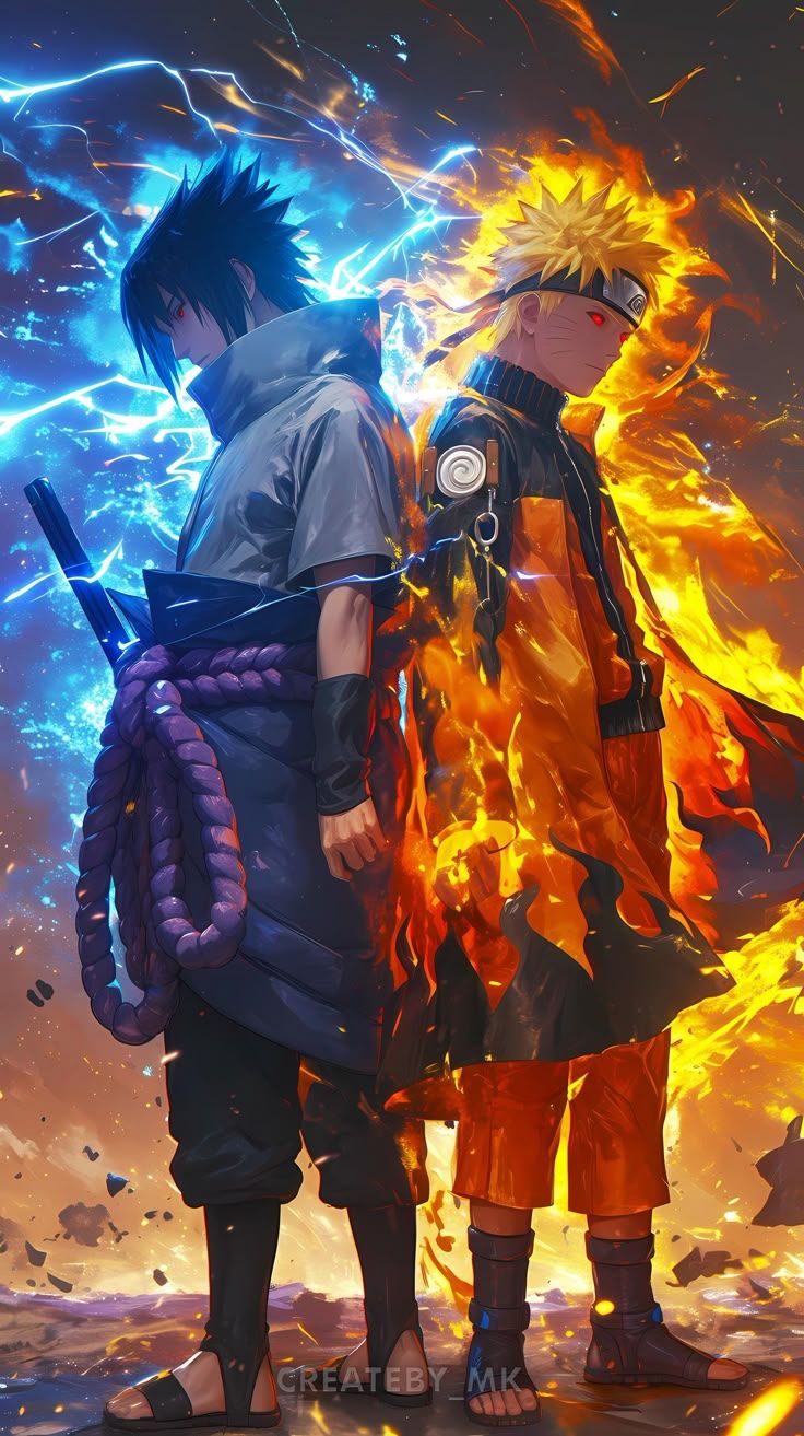 736x1313 Most Powerful Duo in Naruto Shipudden ♥️⚡
