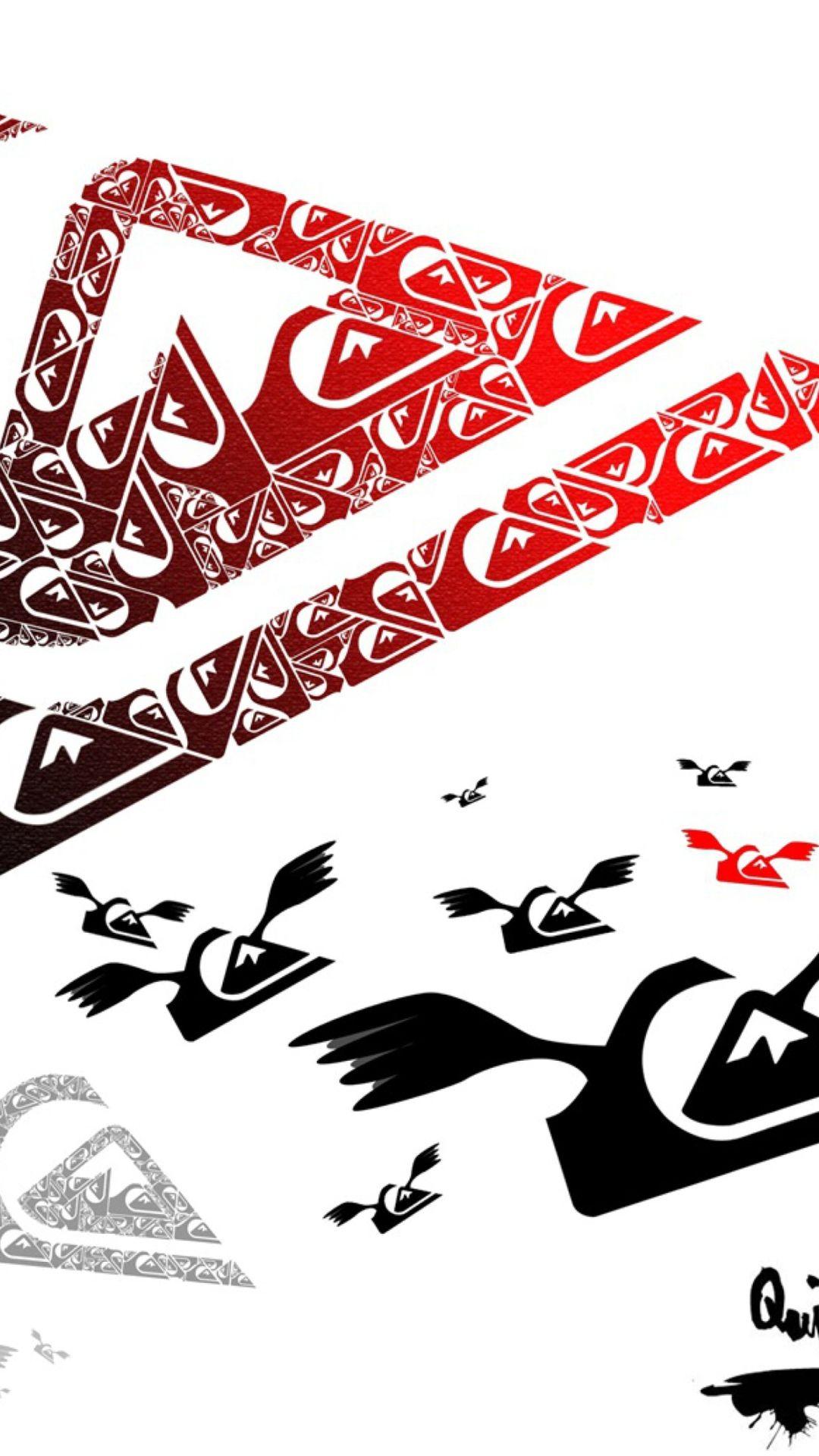 1080x1920 Quiksilver Logo Wallpaper