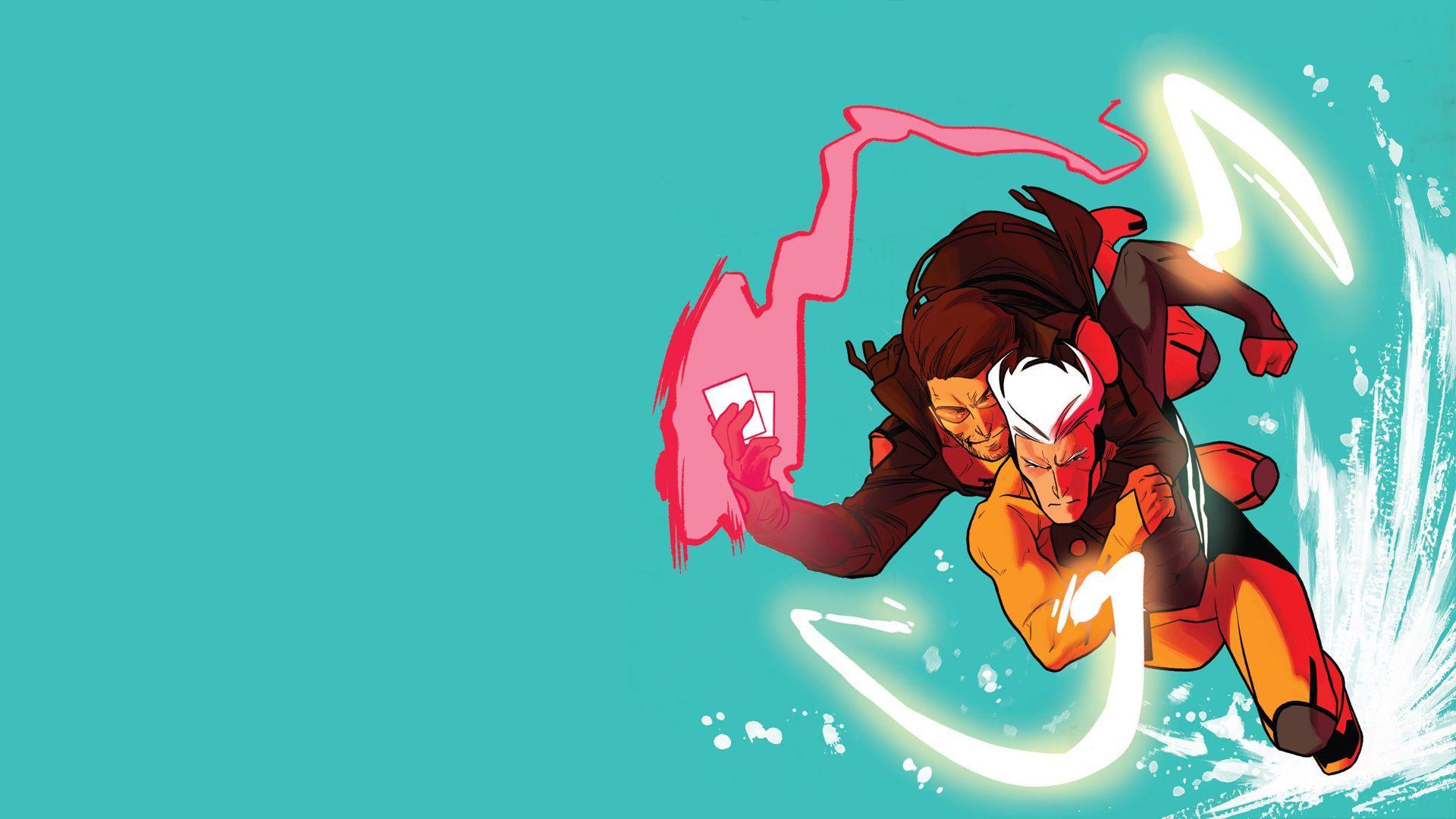 1920x1080 Quicksilver Marvel Wallpaper