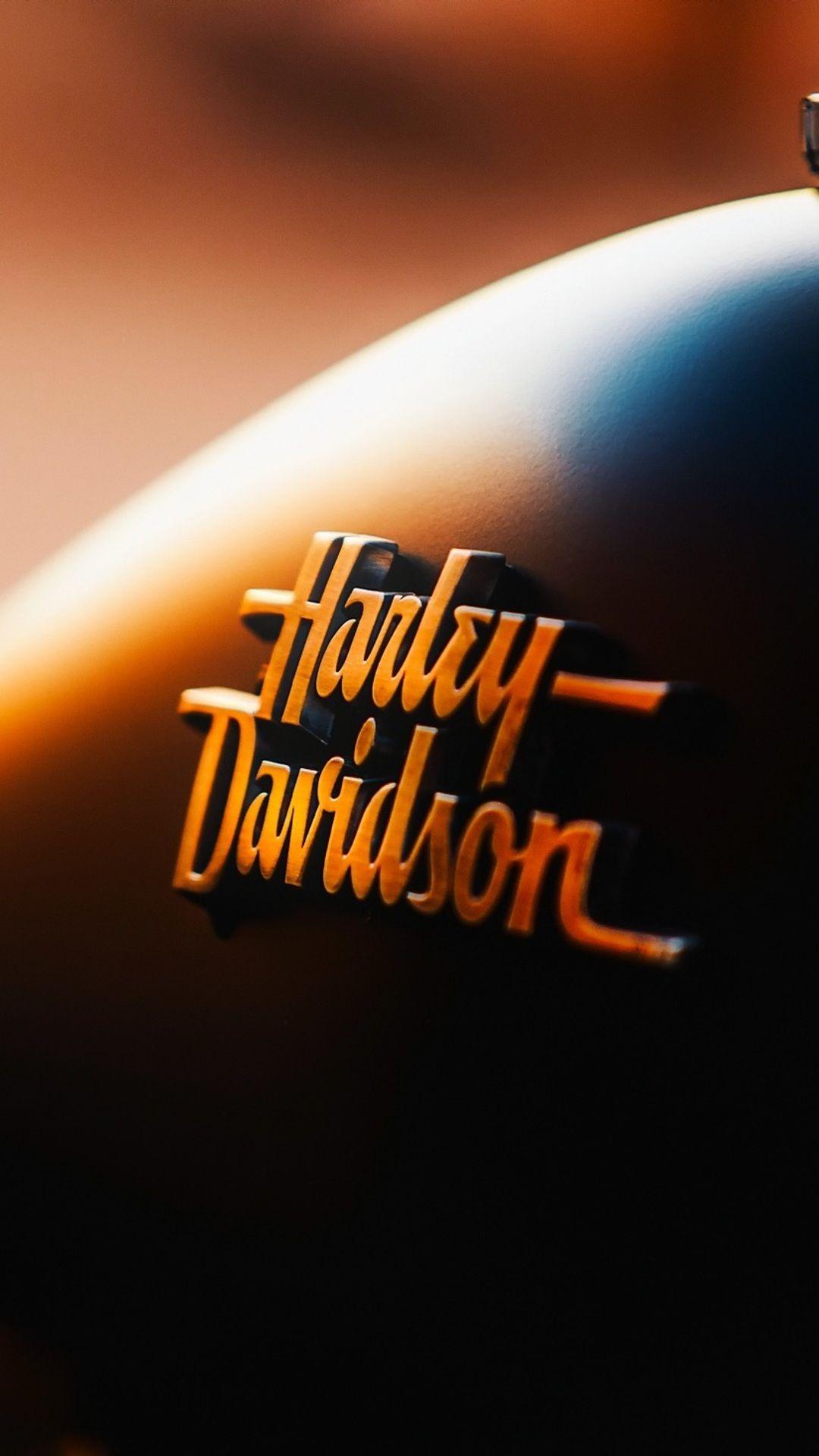 1080x1920 Harley Davidson Logo Bike iPhone 7, 6s, 6 Plus, Pixel xl