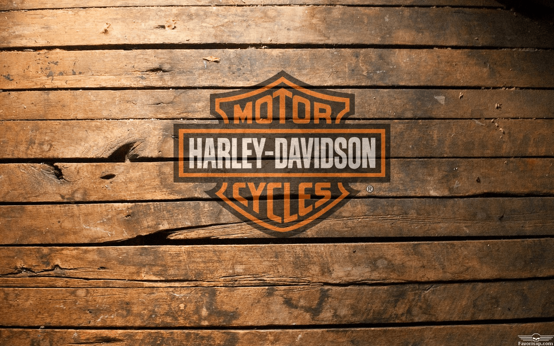 Hình nền logo Harley Davidson 1920x1200