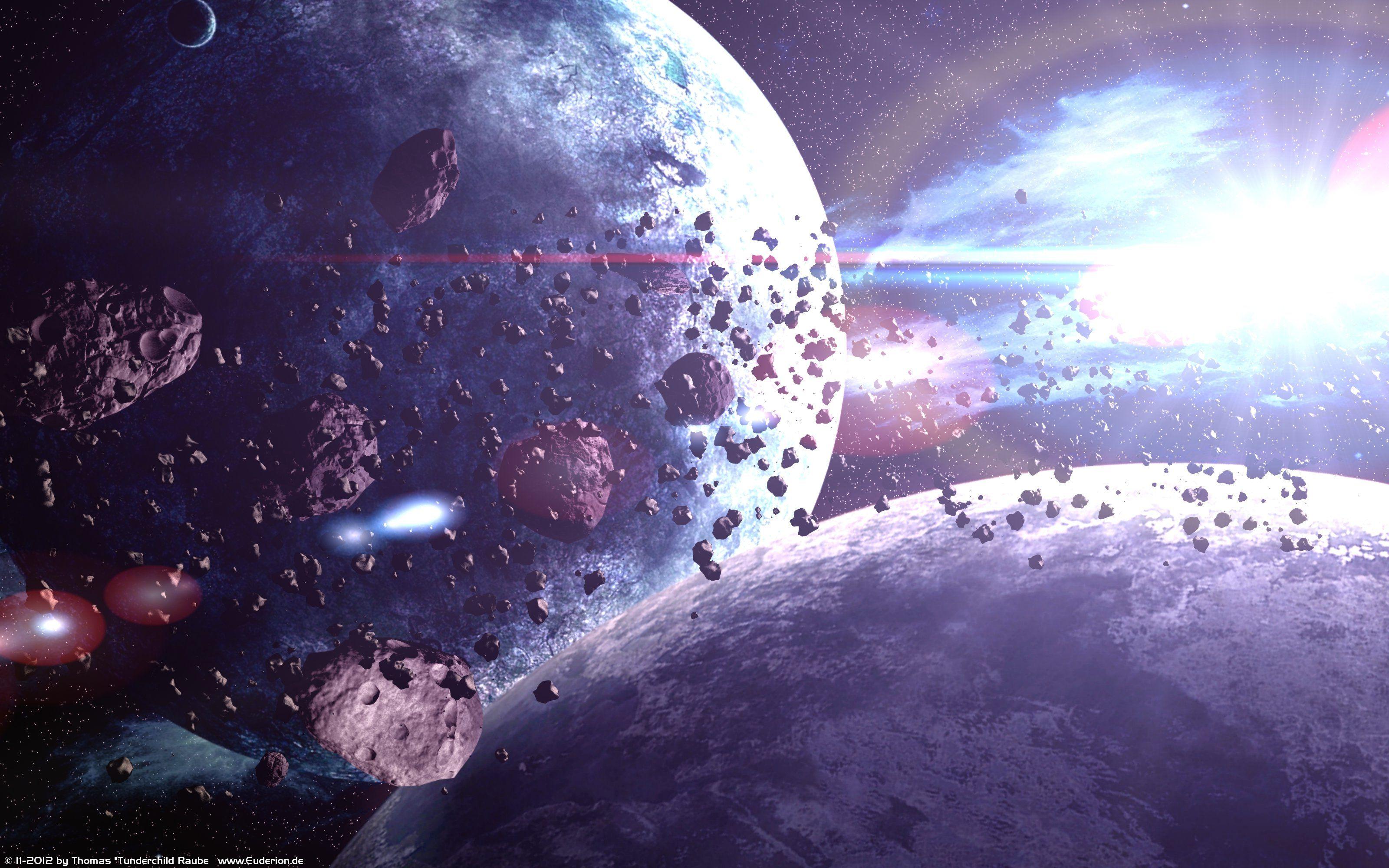3200x2000 Asteroid Cgi Planet Sci Fi Space Wallpaper:3200x2000