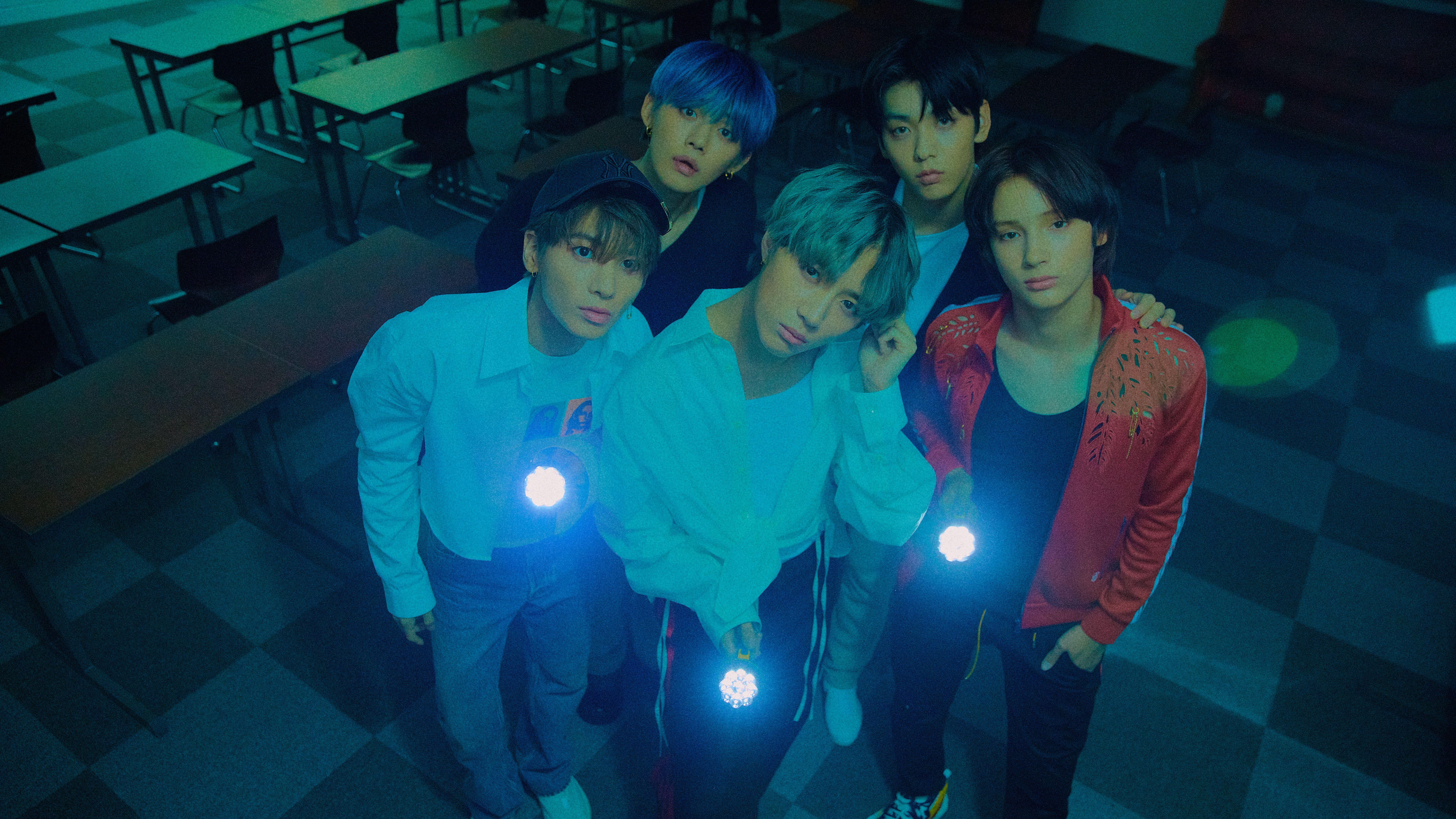 7680x4320 TXT, Taehyun, Dream Chapter Magic, 8K wallpaper