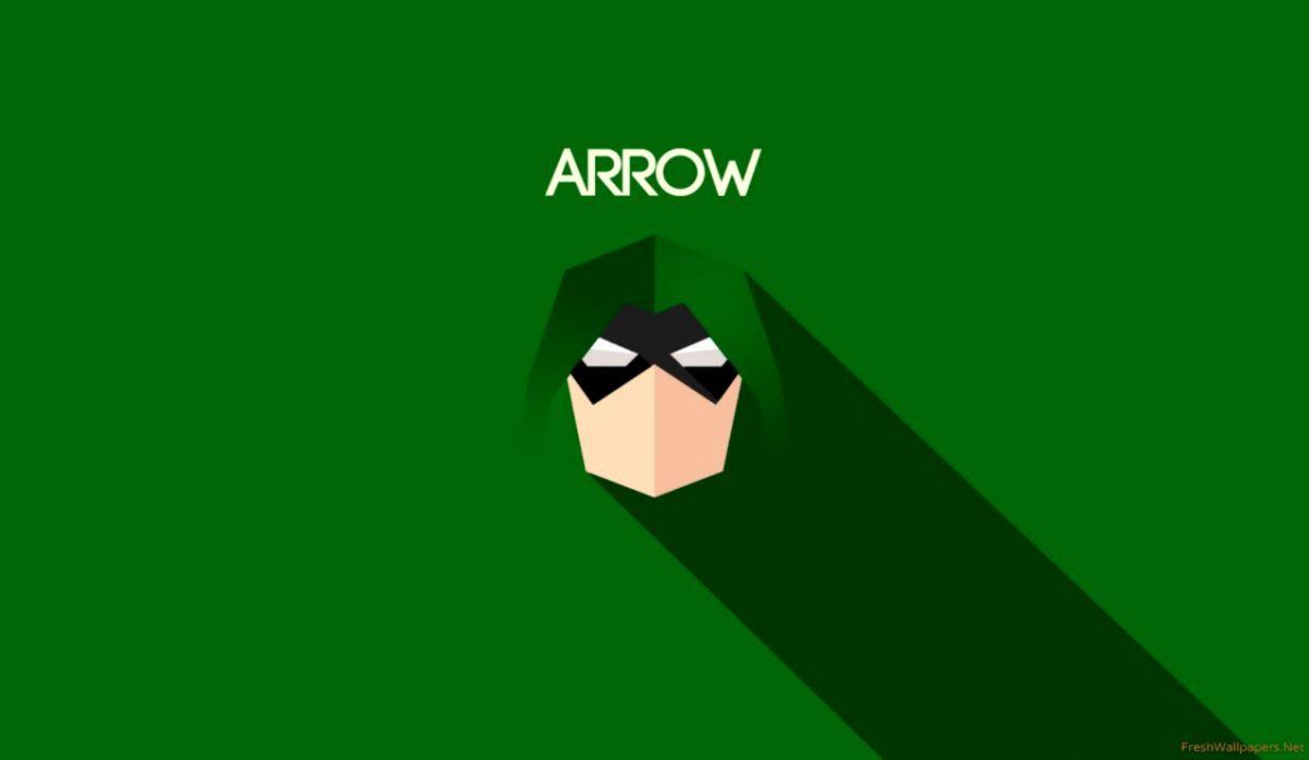 1203x698 Cool Green Arrow Wallpaper