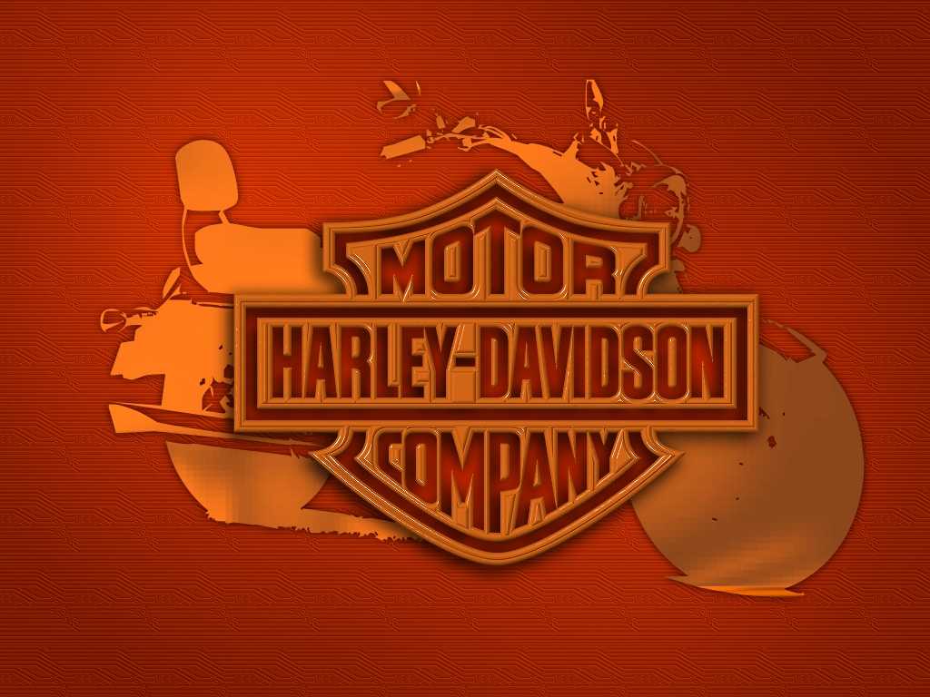 Bộ sưu tập hình nền logo & logo 1024x768: HARLEY DEVIDSON LOGO WALLAPER