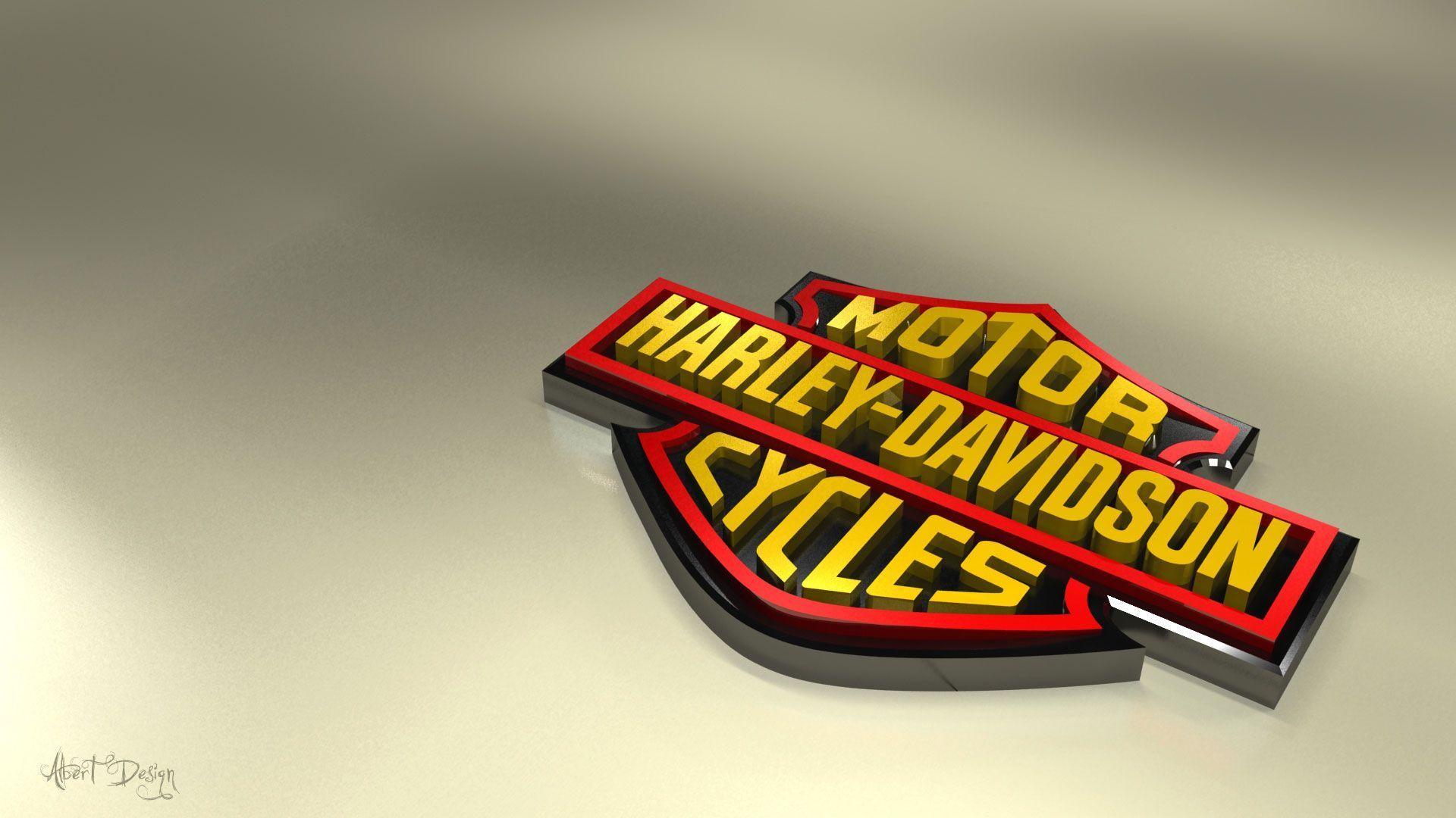 1920x1080 Harley Davidson Logo hình nền