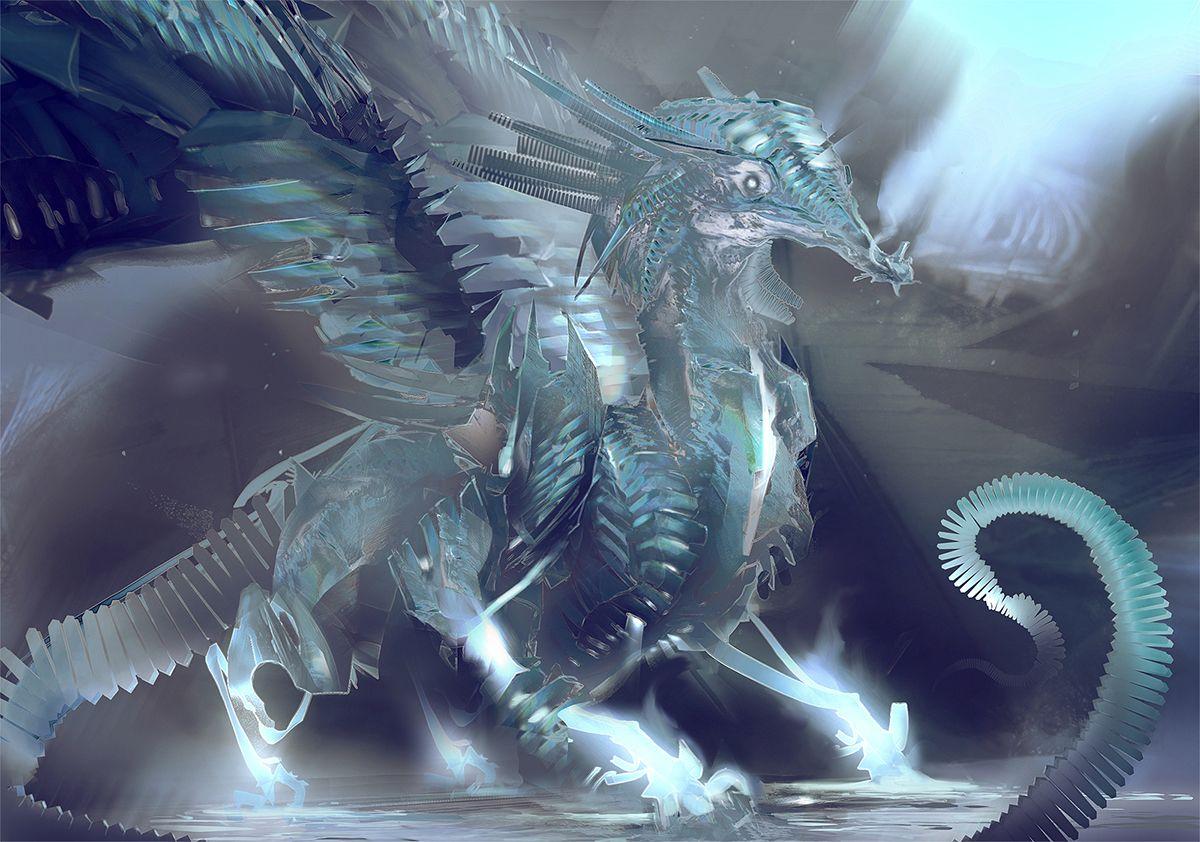 Ice Dragon Wallpapers - Top Free Ice Dragon Backgrounds - WallpaperAccess