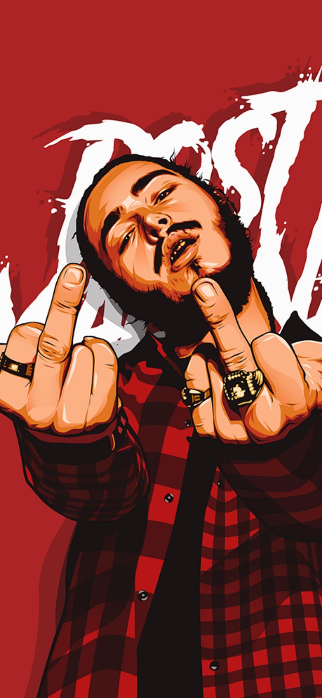 1080x2340 Post Malone Wallpaper Top Best HD Picture Of Post Malone Malone Wallpaper Red. Wallpaper Of Music