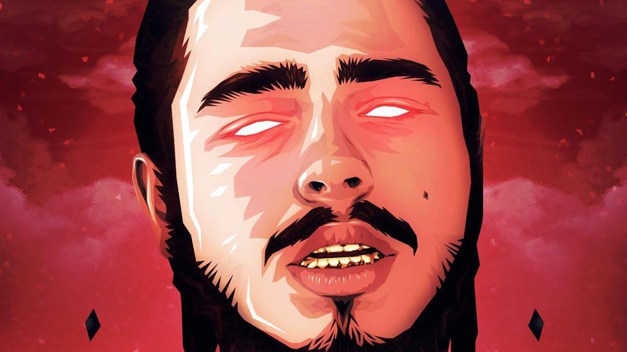 1280x720 Post Malone Cool Art Wallpaper & Background Download