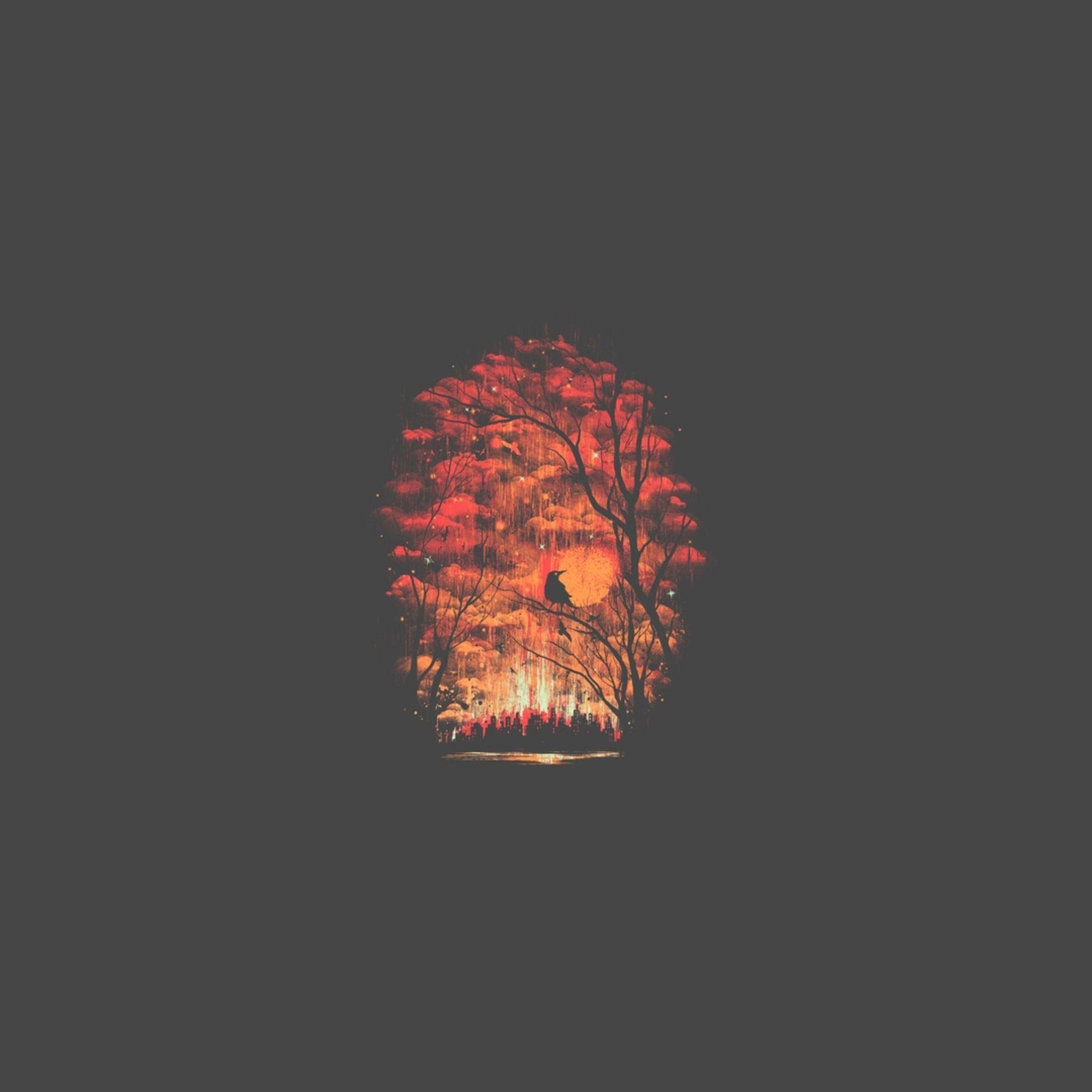 2048x2048 Minimalist iPad Wallpaper