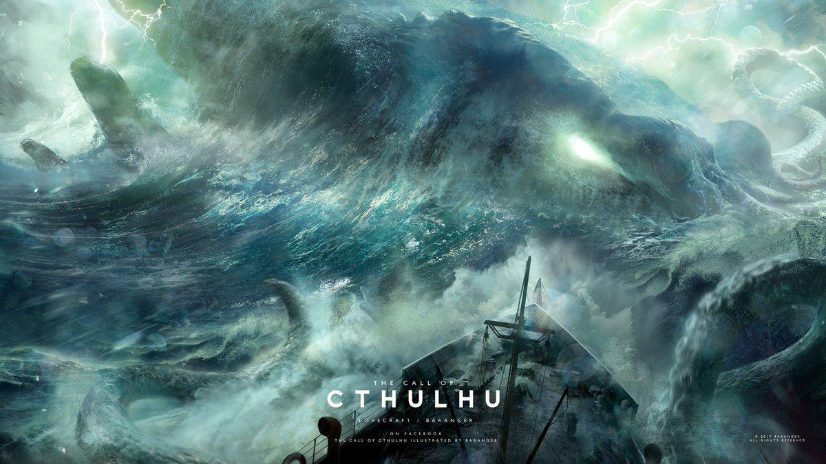 1200x675 François Baranger wallpaper from my upcomming Call of Cthulhu illustrated book !