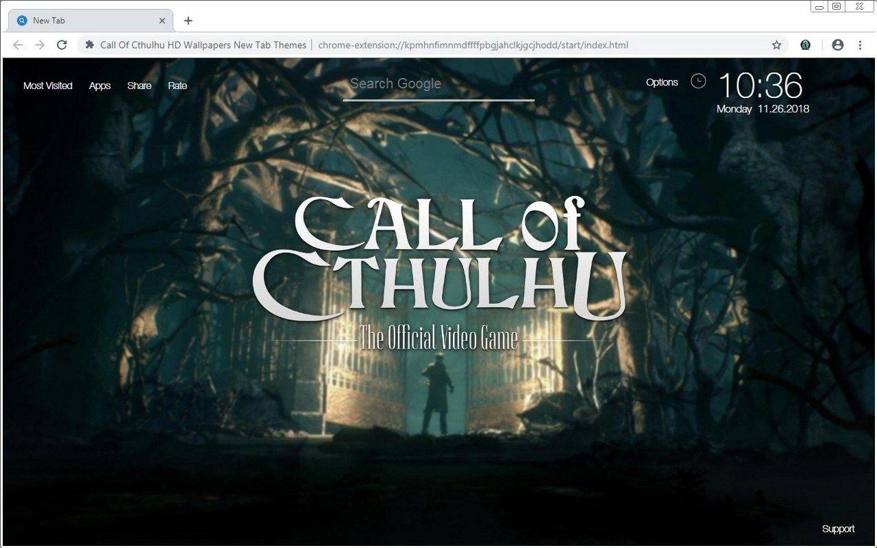 1280x800 Call Of Cthulhu HD Wallpaper New Tab Themes. HD Wallpaper & Background