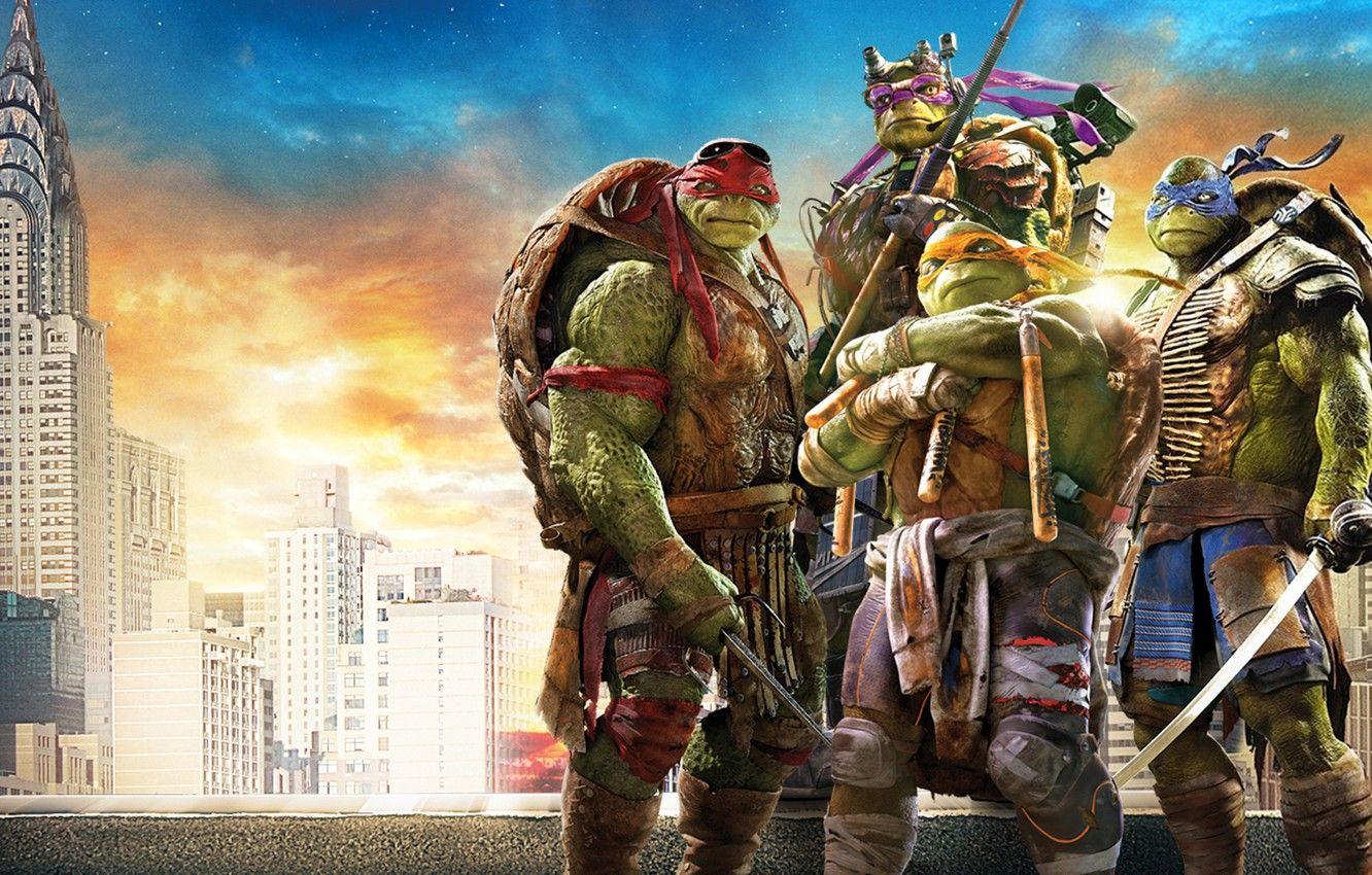 1332x850 Wallpaper teenage mutant ninja turtles, TMNT, mike, leo, don, raph image for desktop, section фильмы