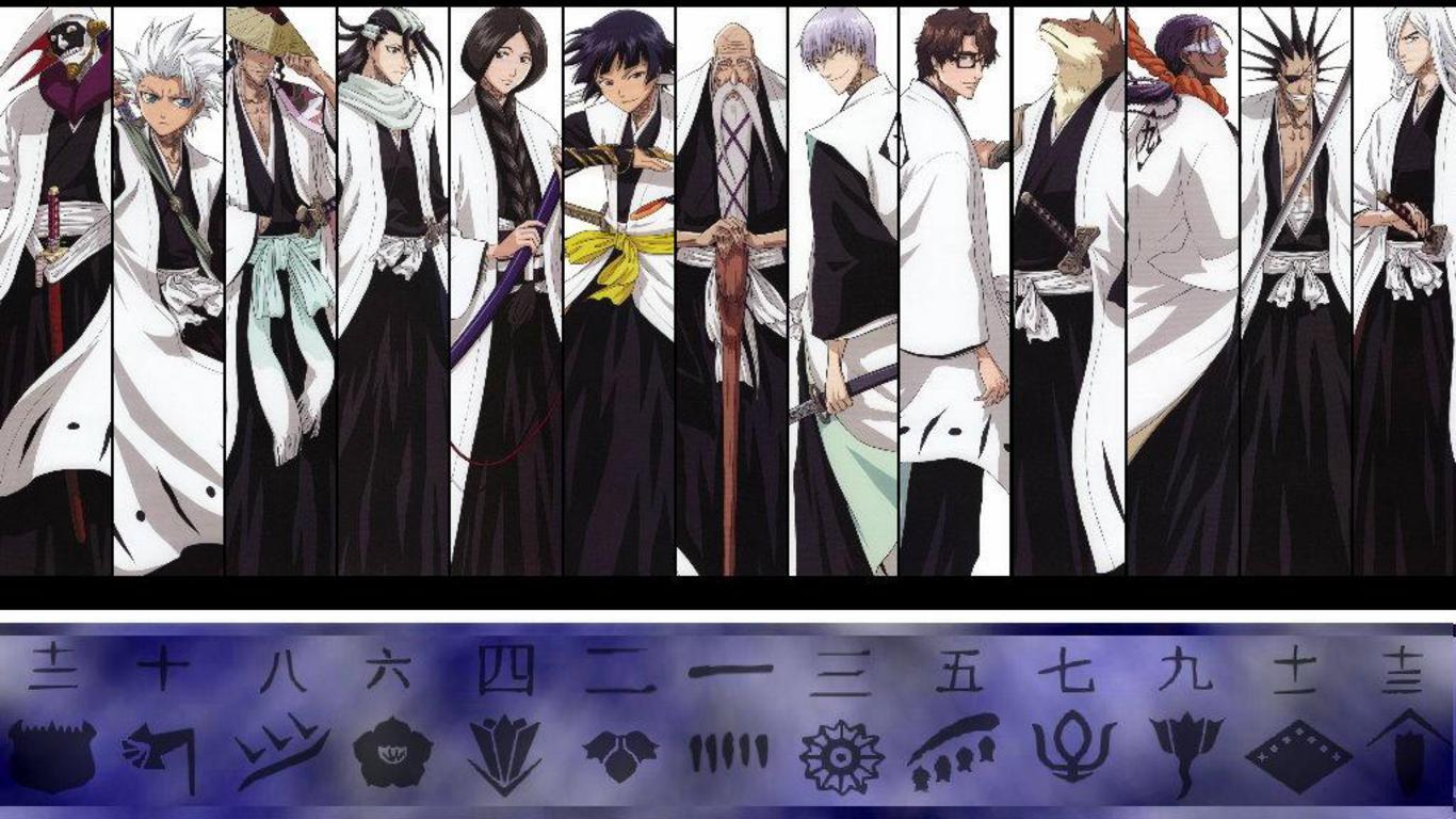 1366x768 bleach wallpaper soul society
