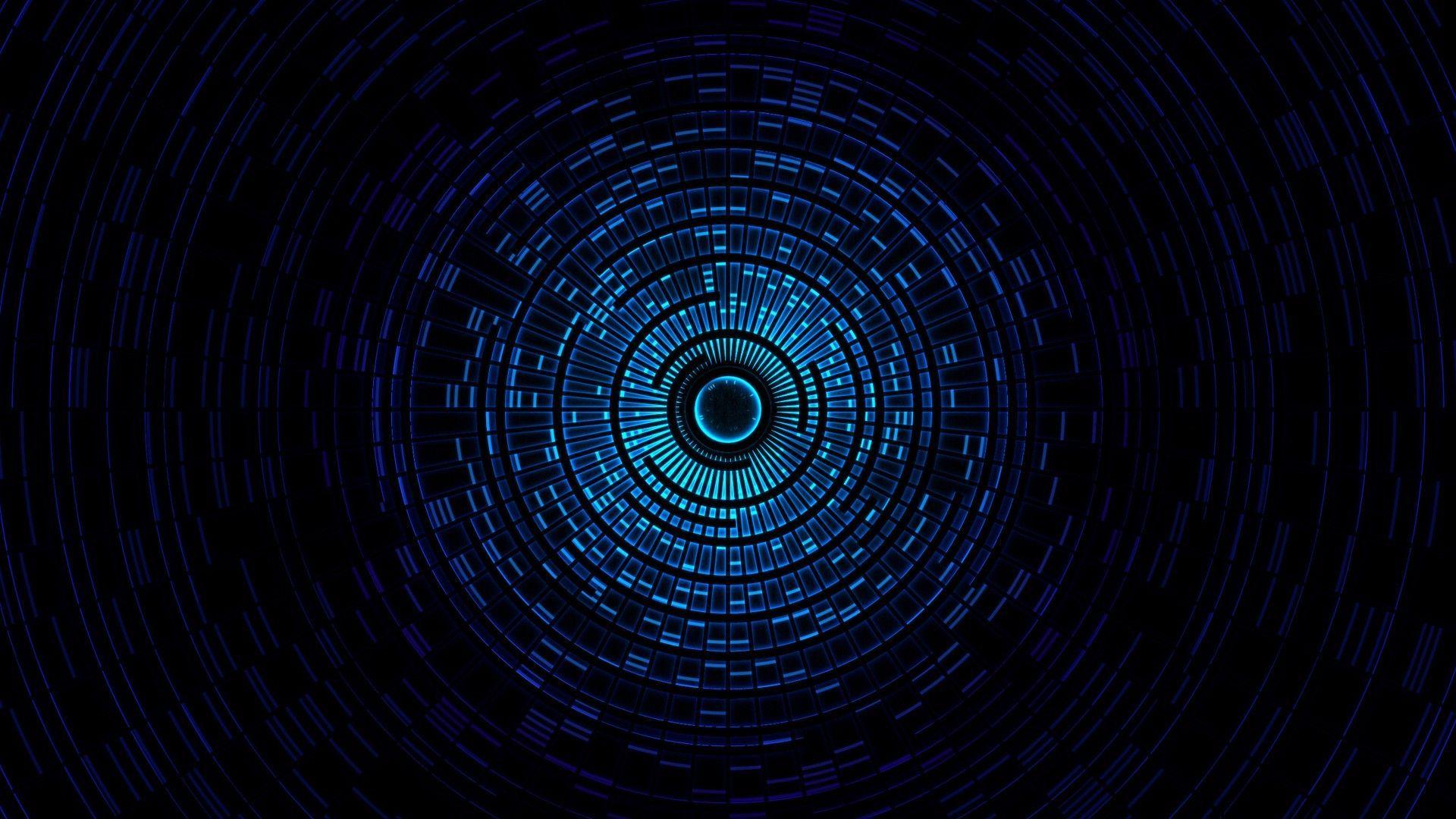 1920x1080 3D Blocks Wallpaper