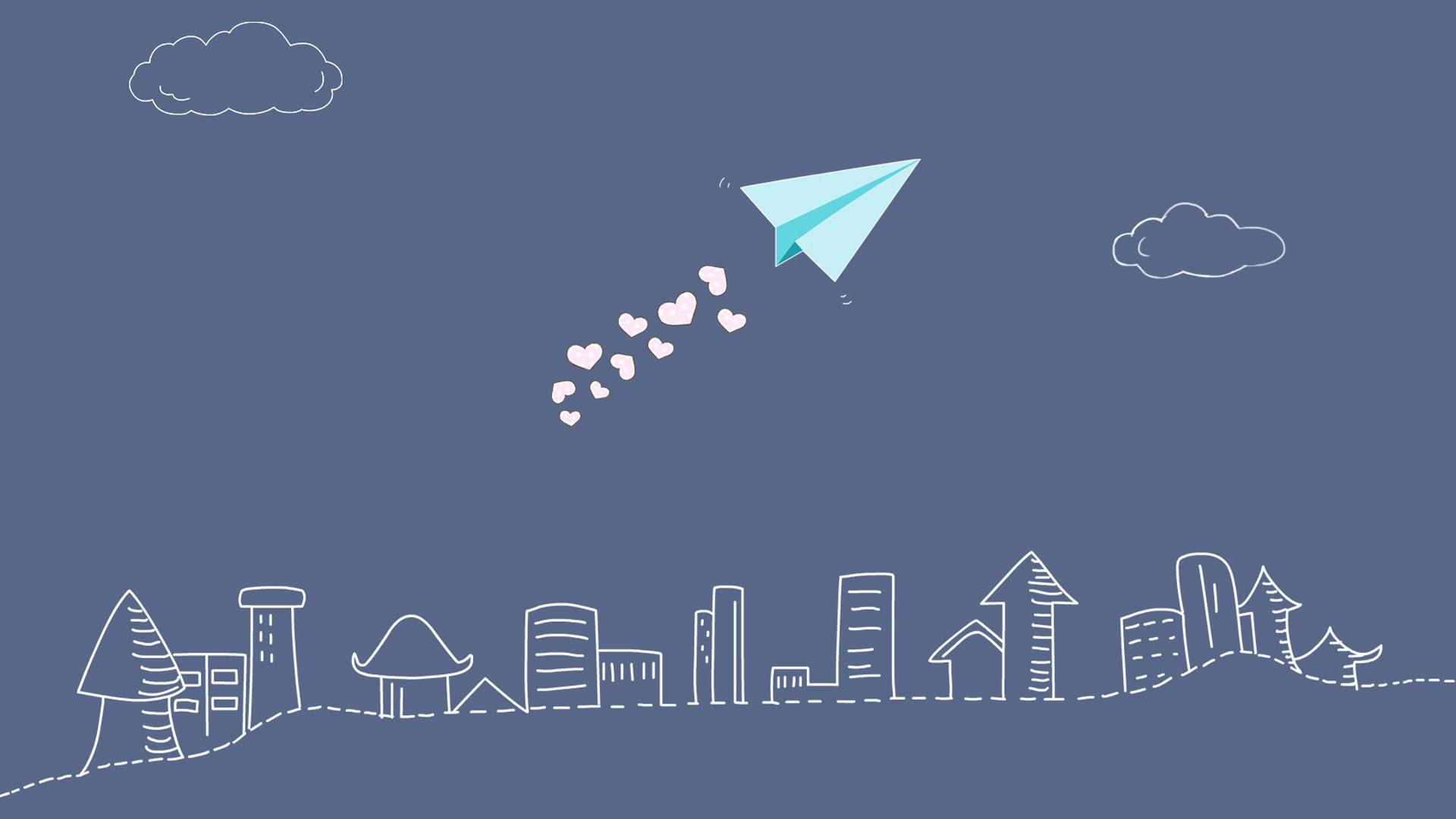 Paper Airplane Desktop Wallpapers - Top Free Paper Airplane Desktop
