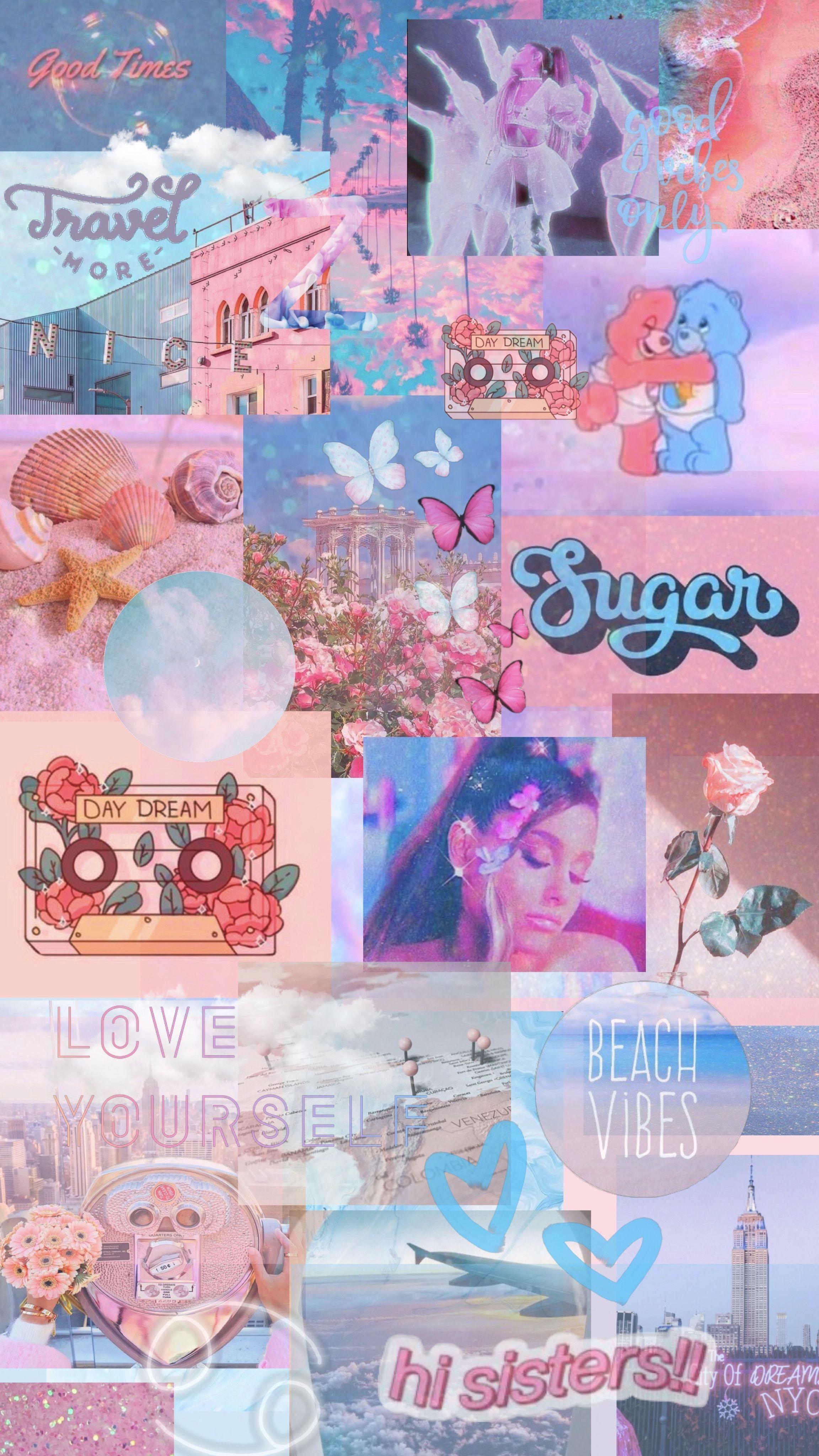 2304x4096 Blue Pink Aesthetic. iPhone wallpaper tumblr aesthetic, Aesthetic iphone wallpaper, Aesthetic wallpaper