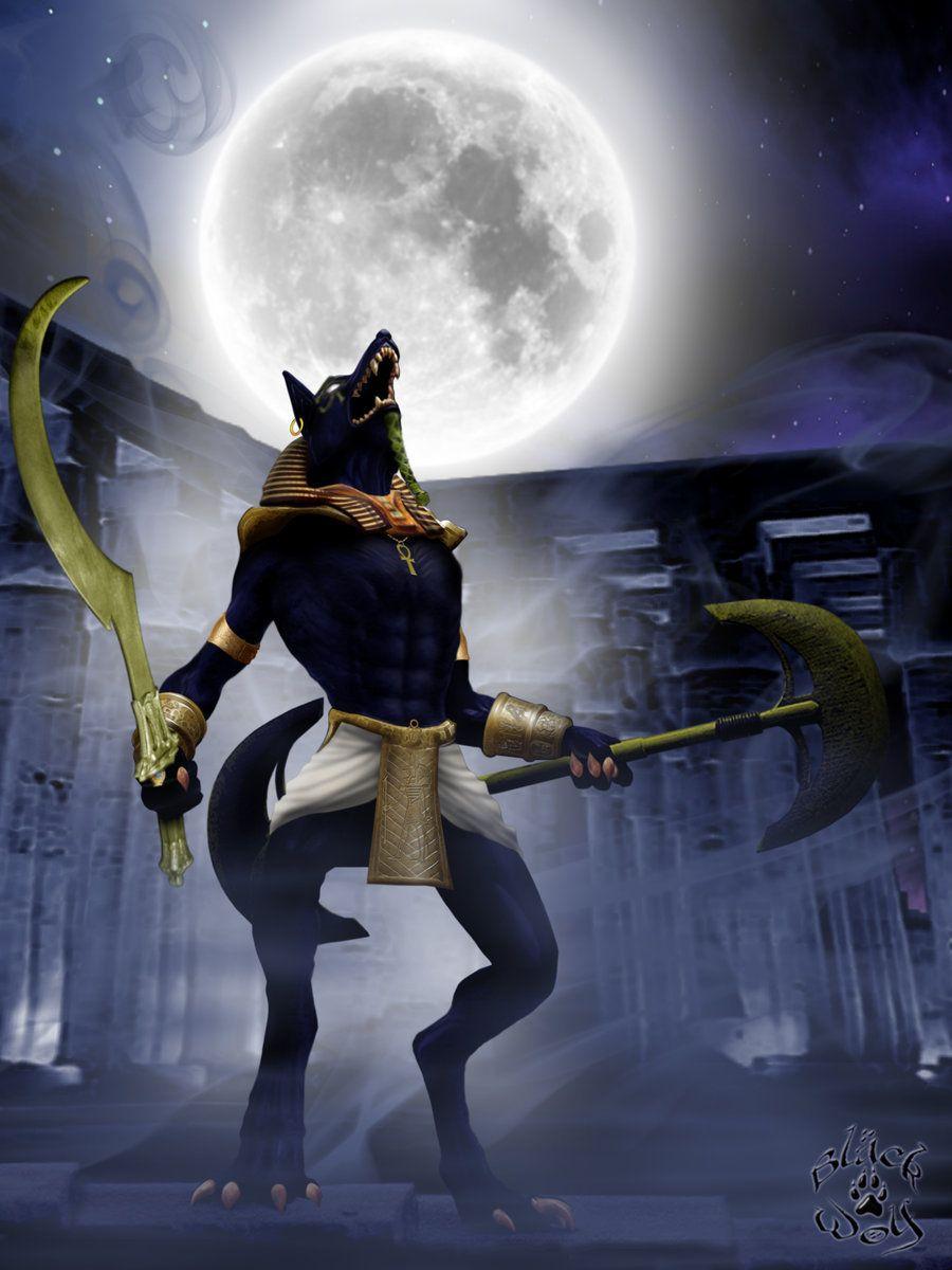 900x1200 Rage Of Anubis By BlackWolf Studio