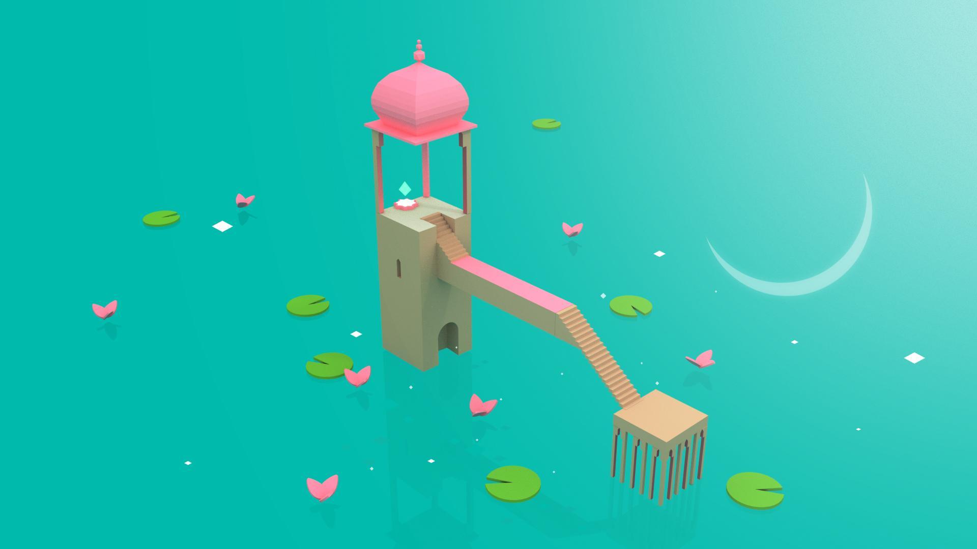 1920x1080 A little fanart of Monument Valley