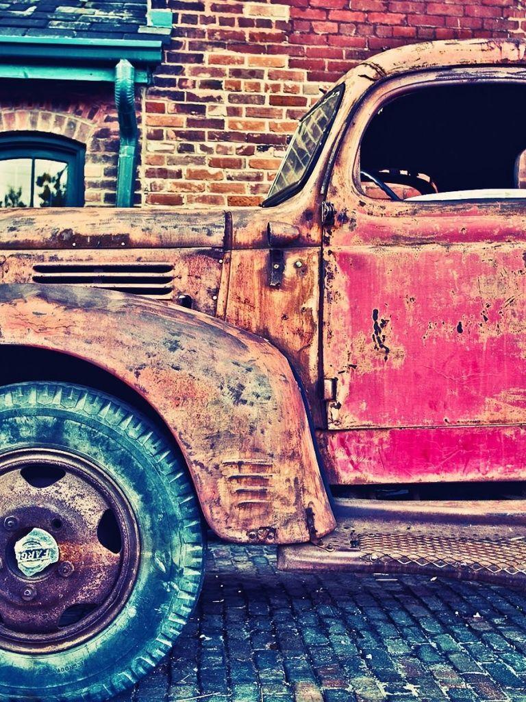 768x1024 Old Truck iPad mini wallpaper