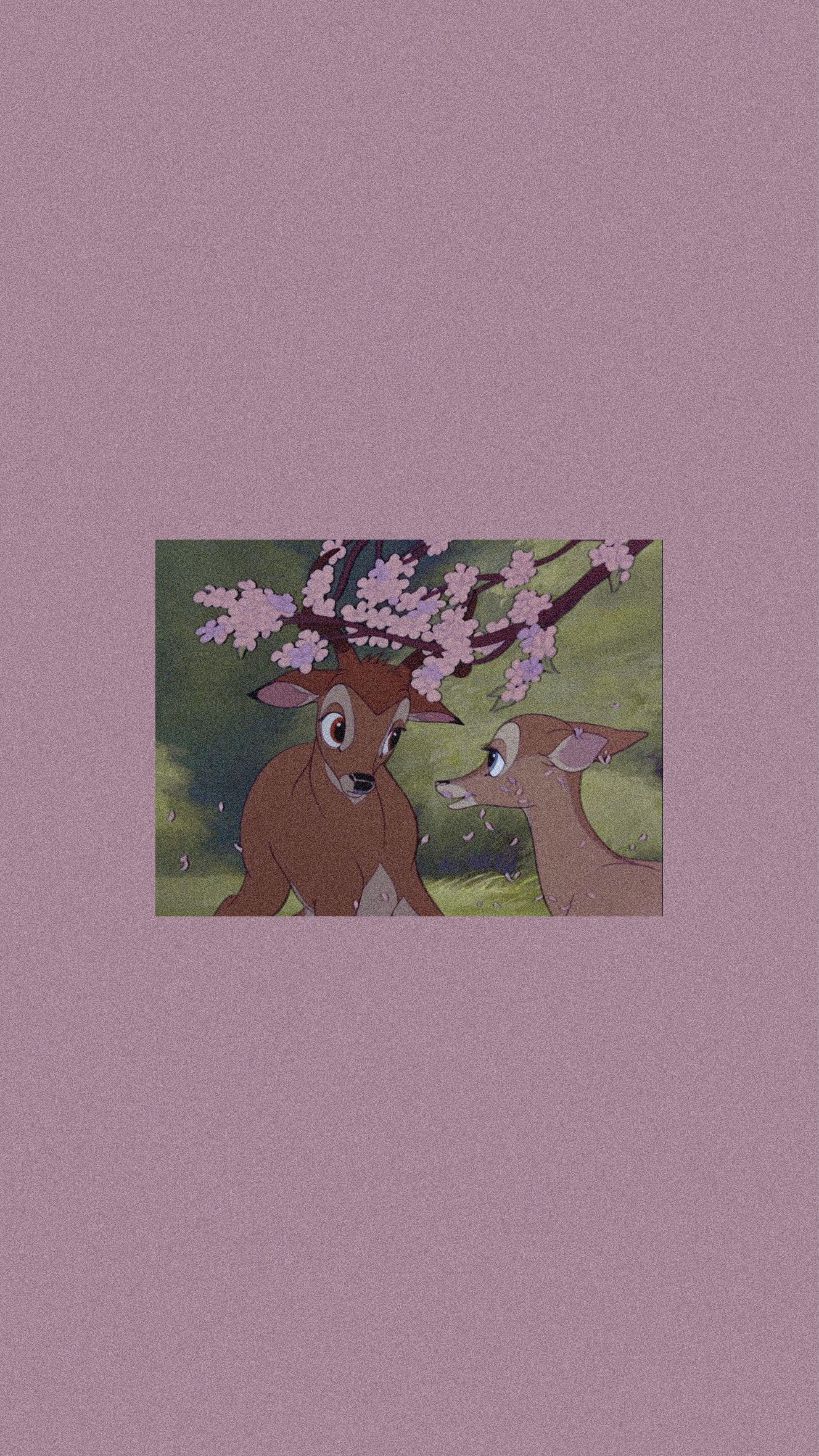 1948x3464 Bambi et faline #wallpaper #bambi. Cute disney wallpaper, Disney wallpaper, Wallpaper iphone disney