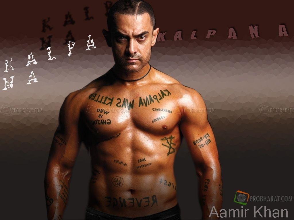 1024x768 Ghajini Wallpaper