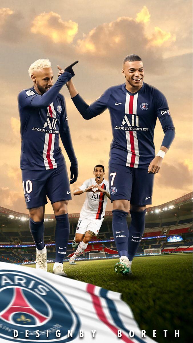676x1200 Neymar Mbappe Di Maria In 2020. Neymar Football, Neymar Jr, Neymar