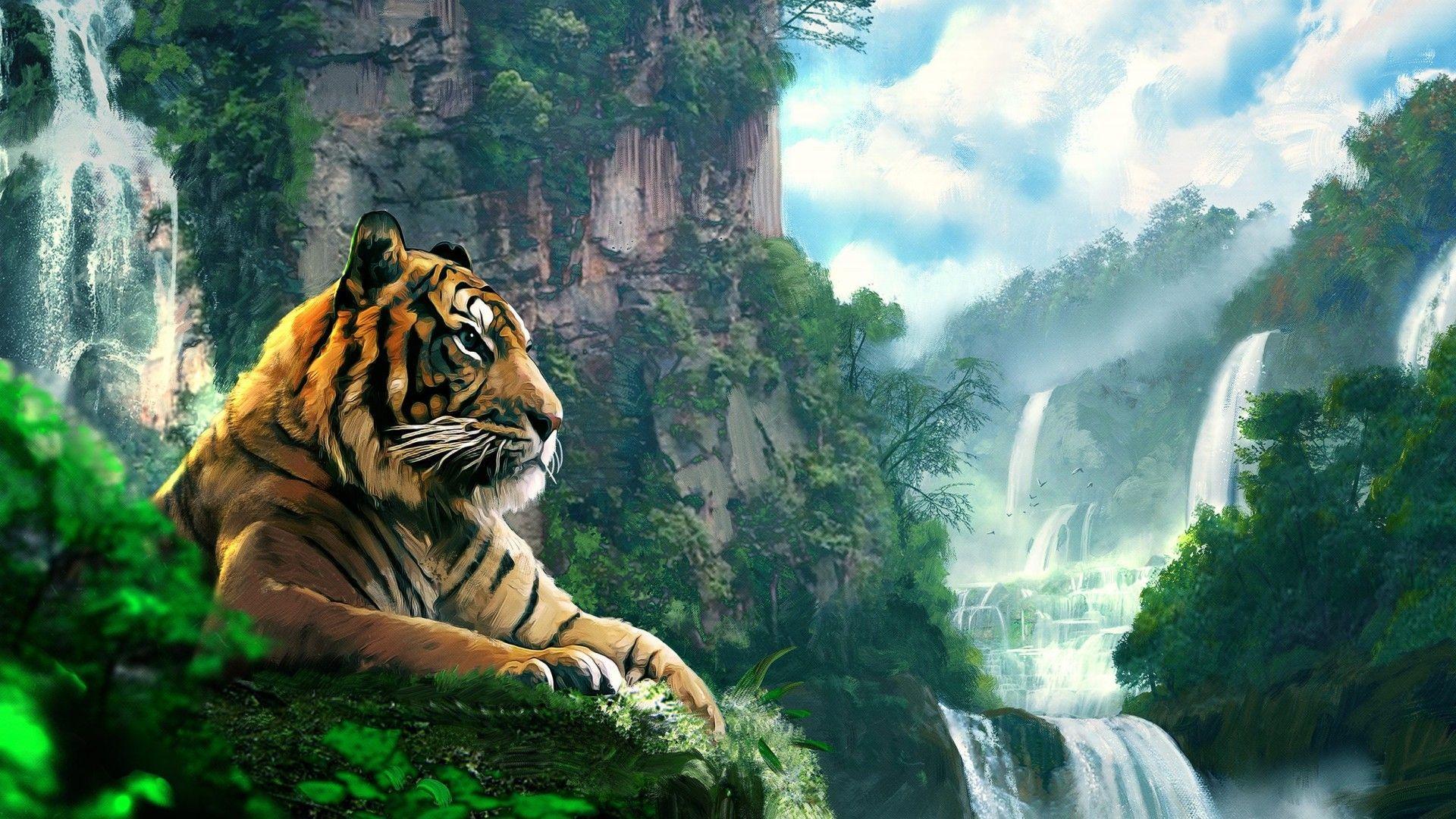 Japanese Tiger Art Wallpapers - Top Free Japanese Tiger Art Backgrounds