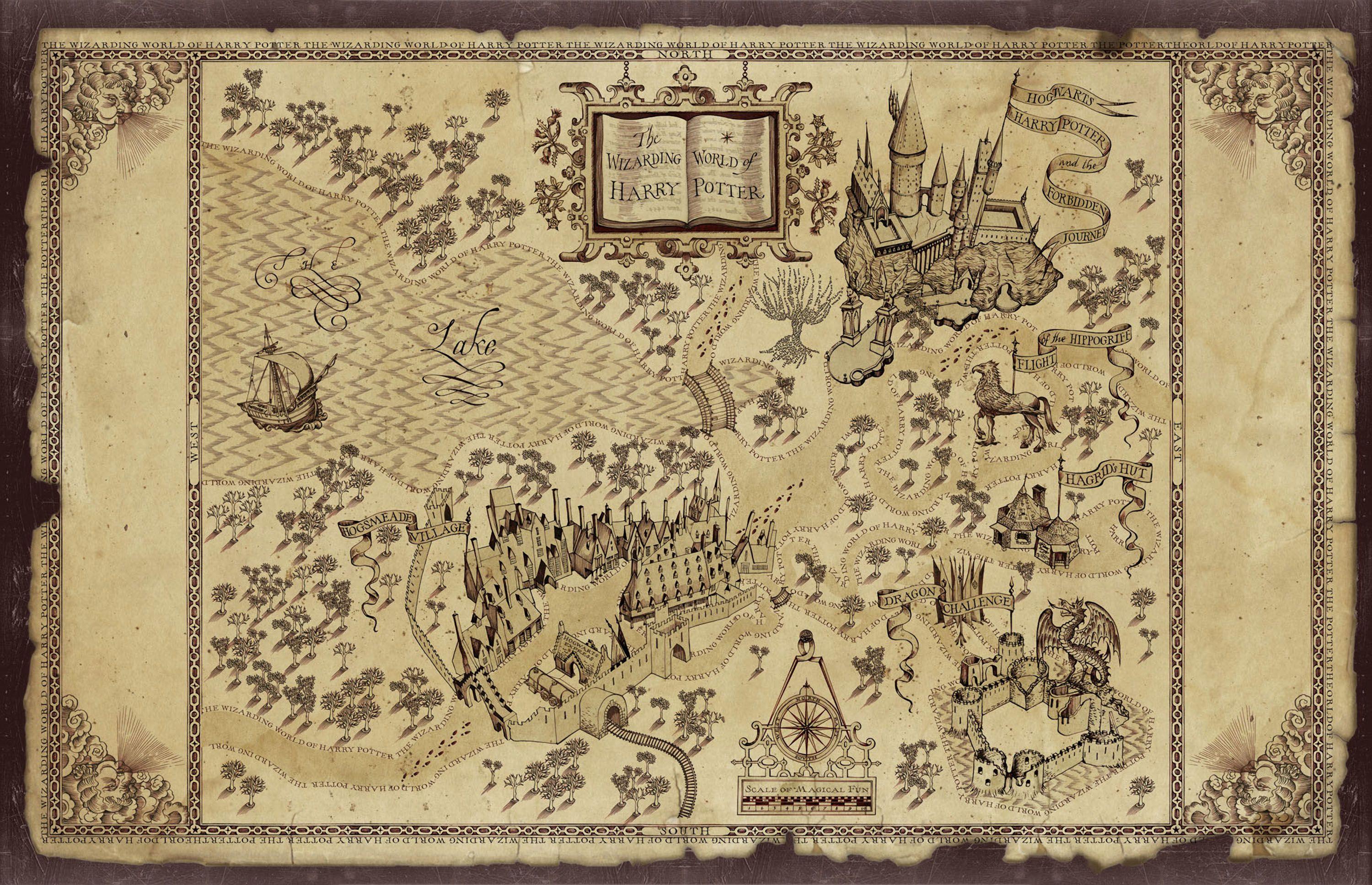 3000x1935 Hogwarts Map