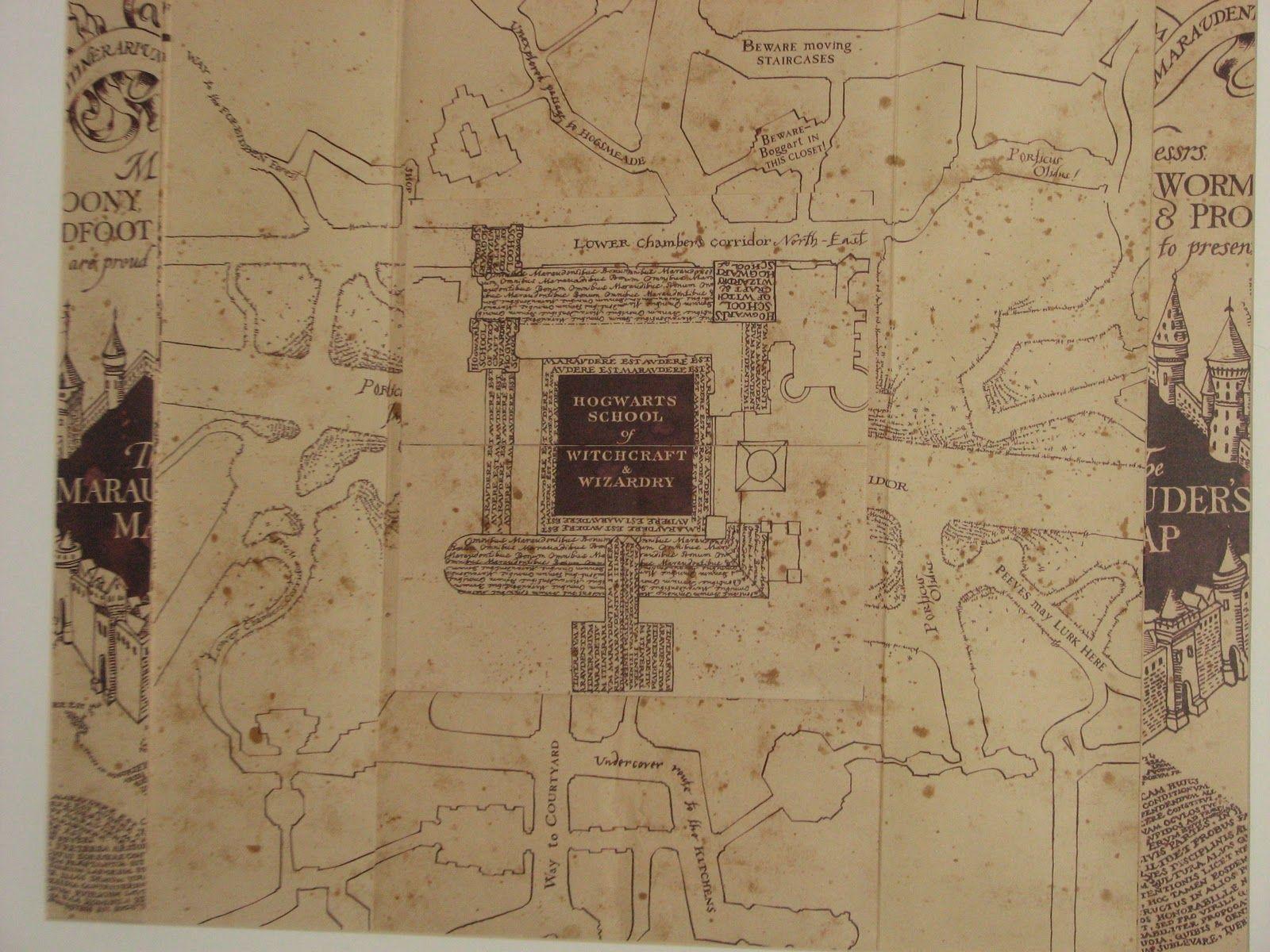 1600x1200 High Resolution Marauder's Map Wallpaper, Luis Doogan