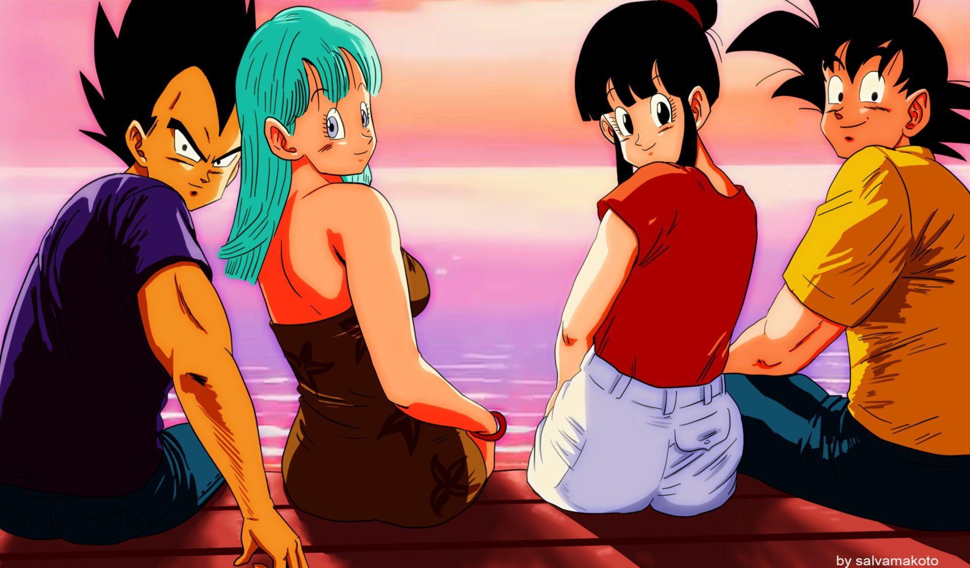 1920x1124 Dragon Ball Dragon Ball Z Bulma (Dragon Ball) Chi Chi (Dragon Ball) #Goku Vegeta (Dragon B. Anime Dragon Ball Super, Dragon Ball Super Art, Dragon Ball Wallpaper