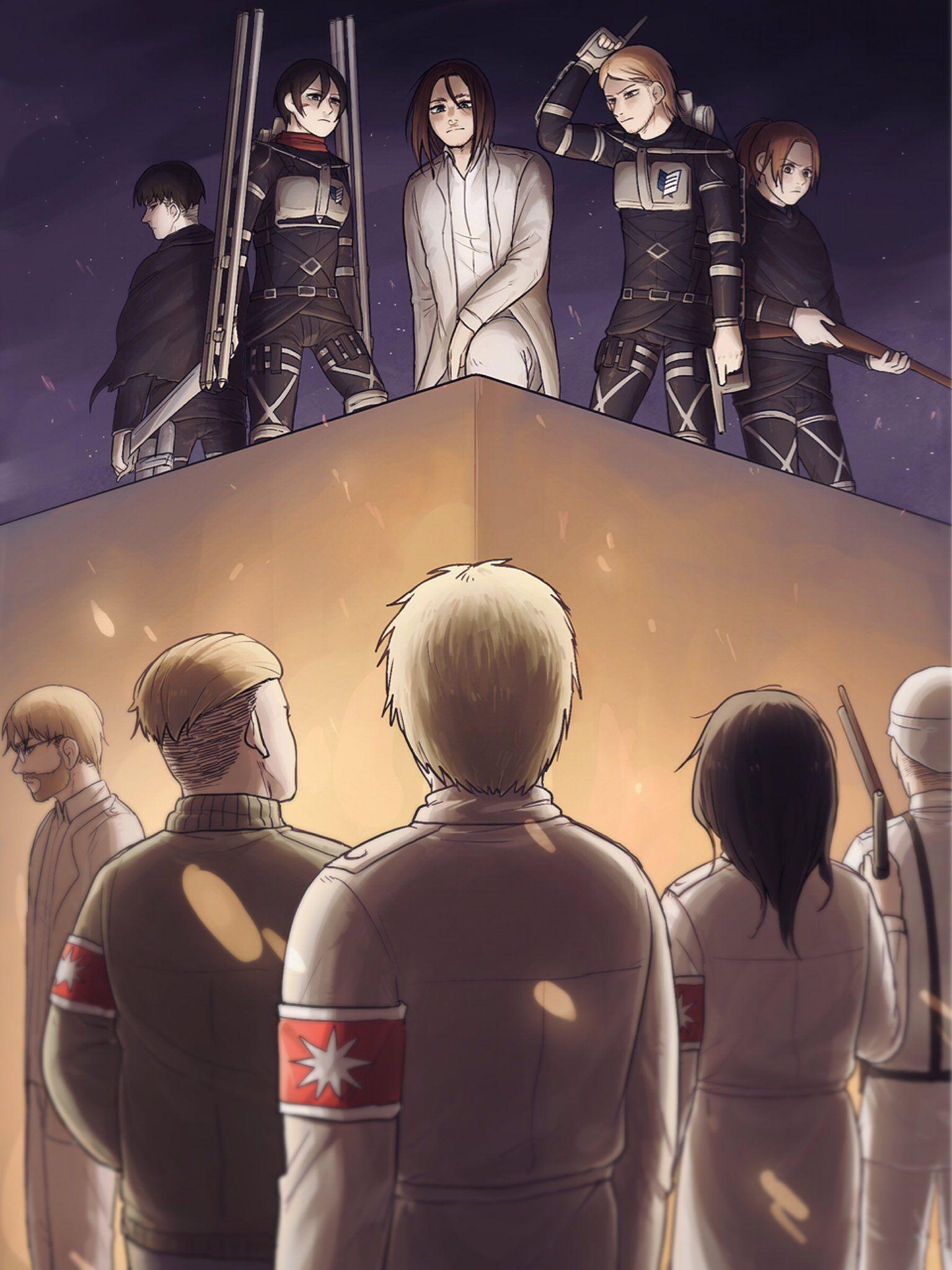 1536x2048 Attack On Titans Season 4 Wallpaper