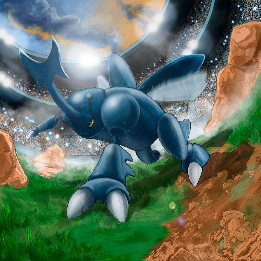 894x894 Heracross HD Wallpaper