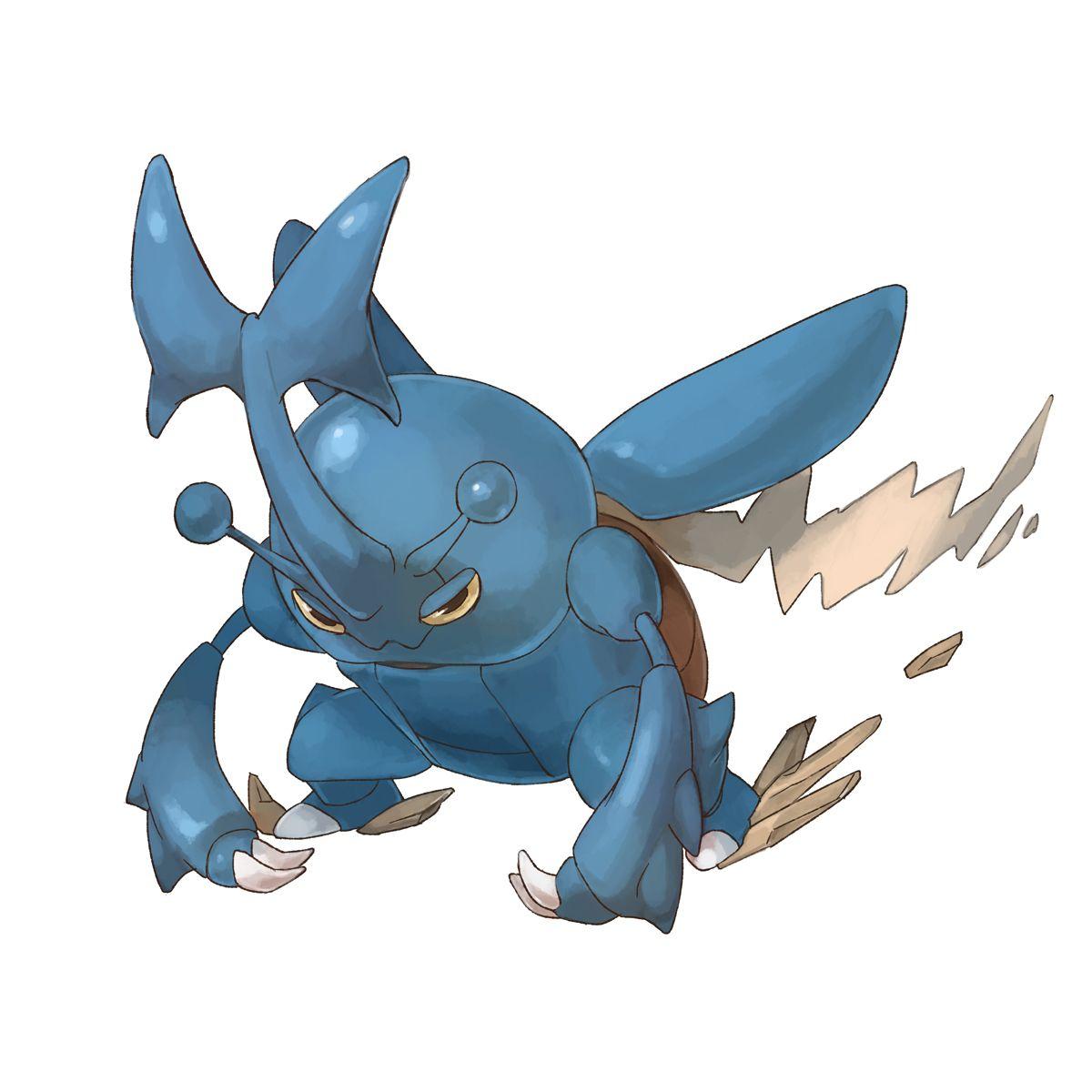 1200x1200 Pokémon Heracross art by ポリアクリラ (Pixiv). Pokemon, Cute pokemon, Pokemon teams