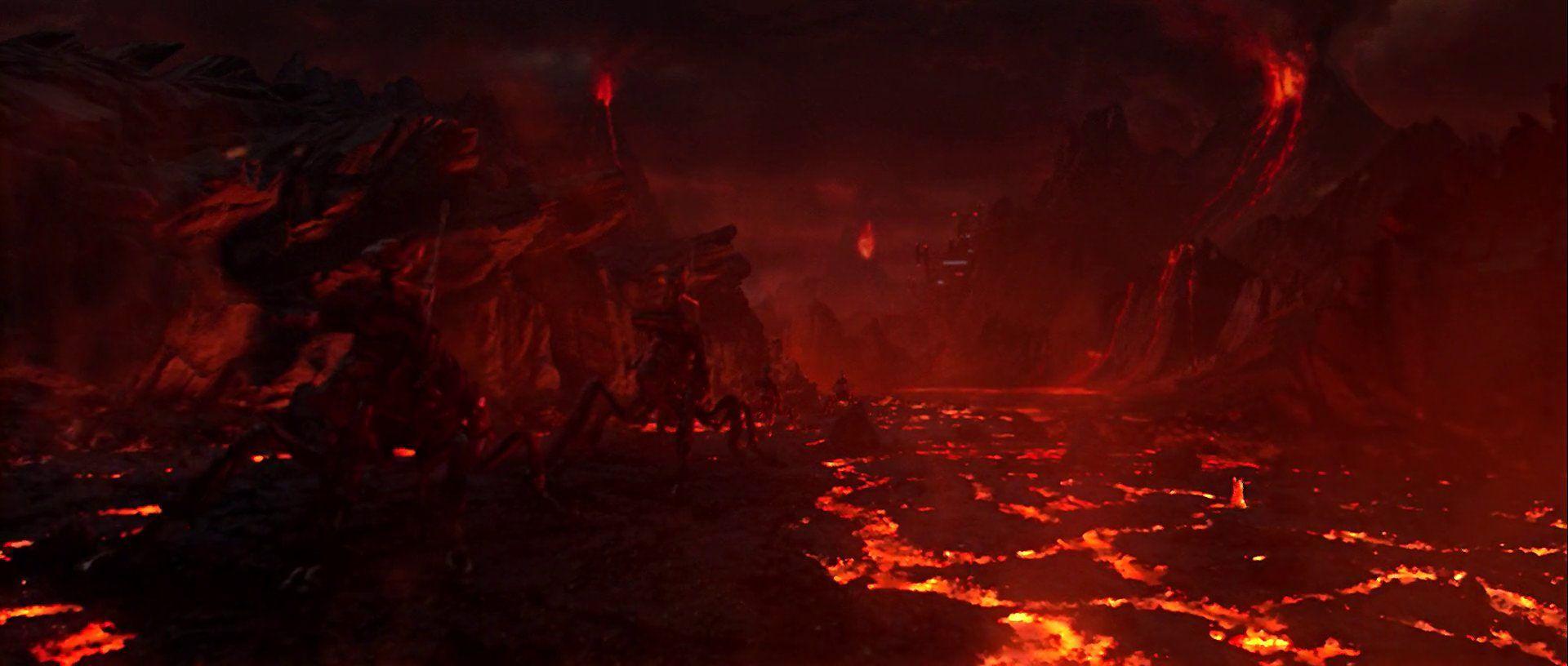 Vader Mustafar Wallpaper  Download to your mobile from PHONEKY