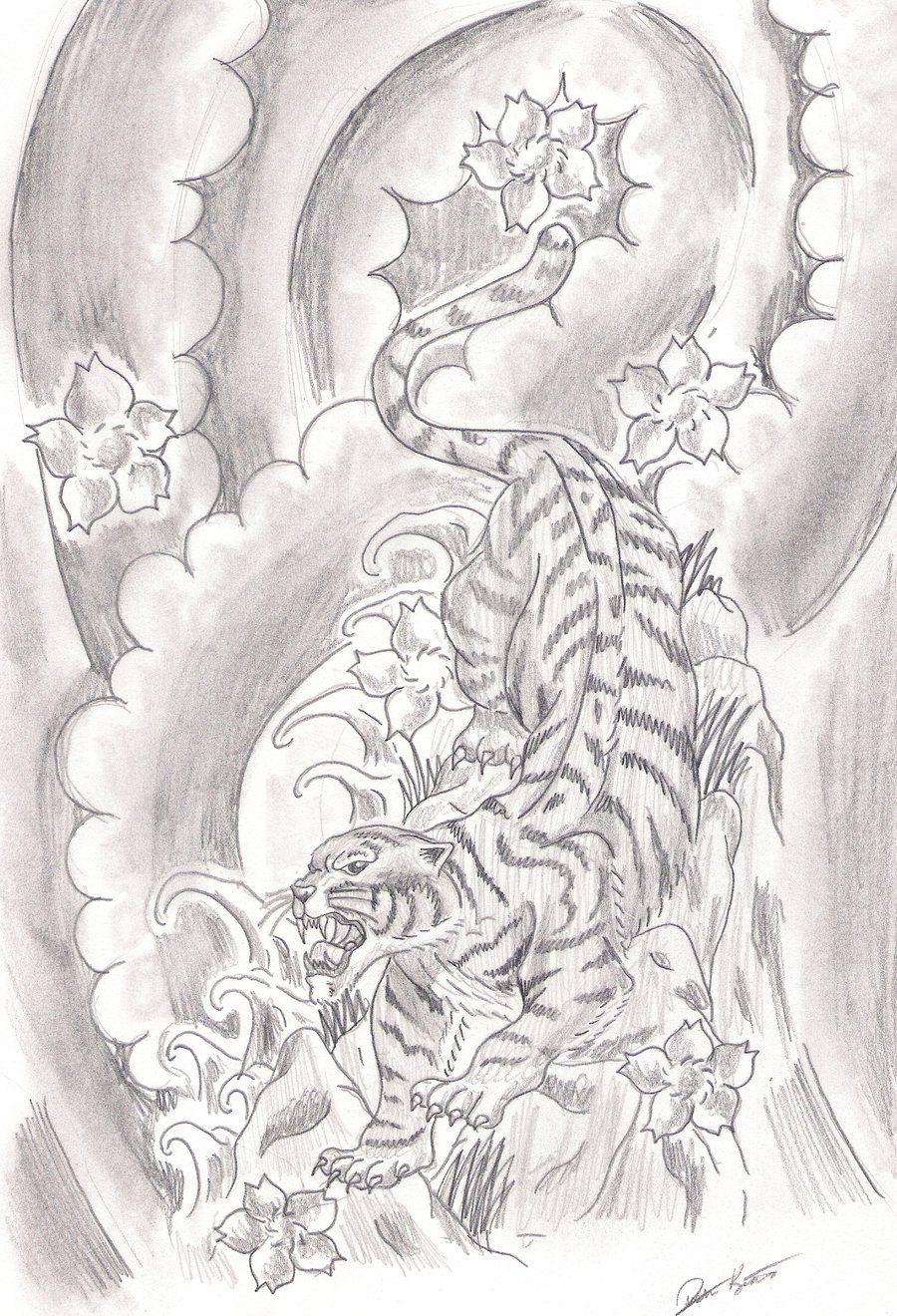 900x1320 style tiger